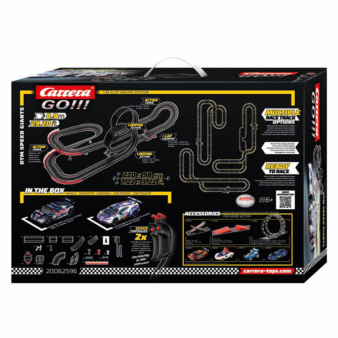 Carrera GO!!! Racebaan - DTM Speed Giants Carrera GO!!! Racebaan - DTM Speed Giants