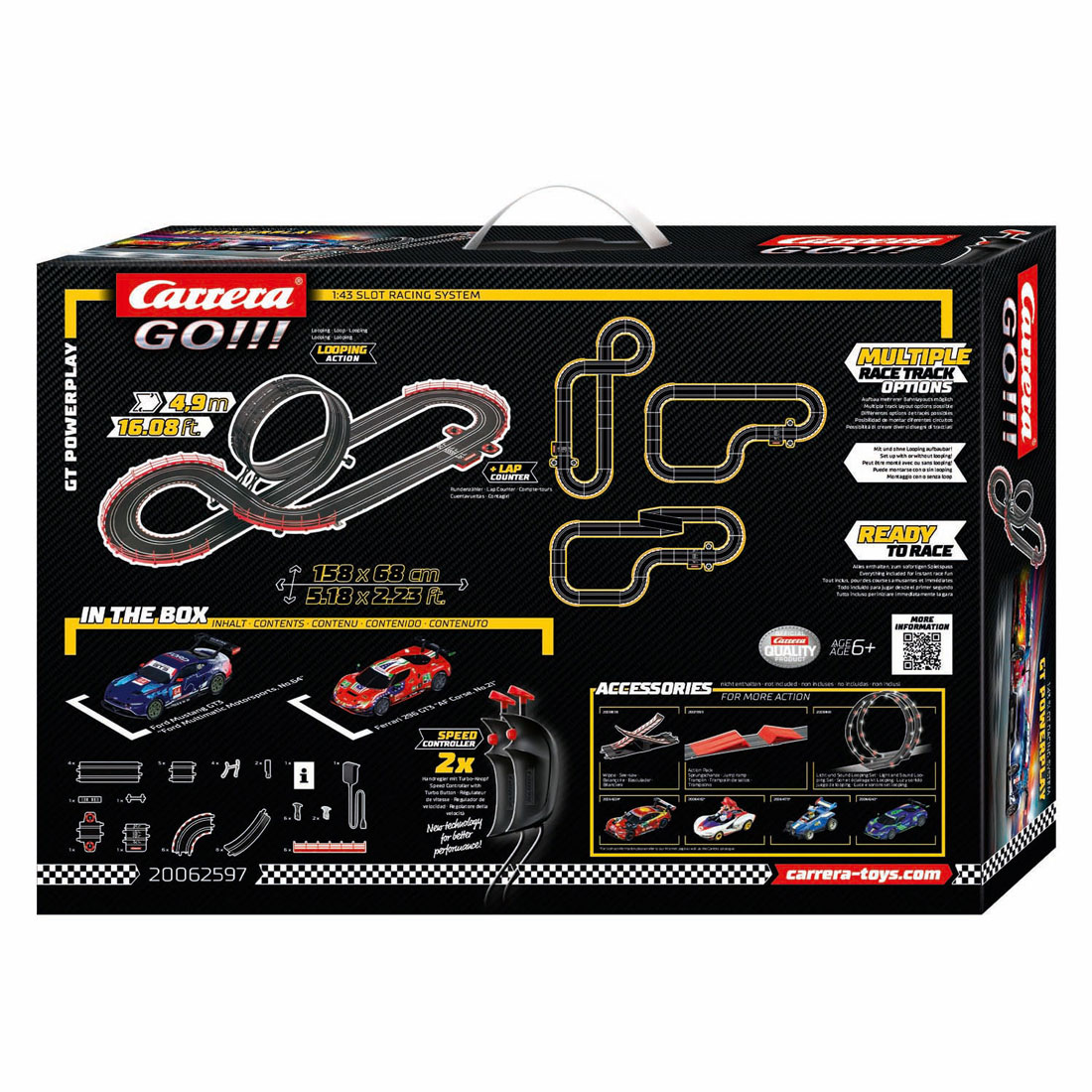 Carrera GO!!! Racebaan - GT Powerplay Carrera GO!!! Racebaan - GT Powerplay