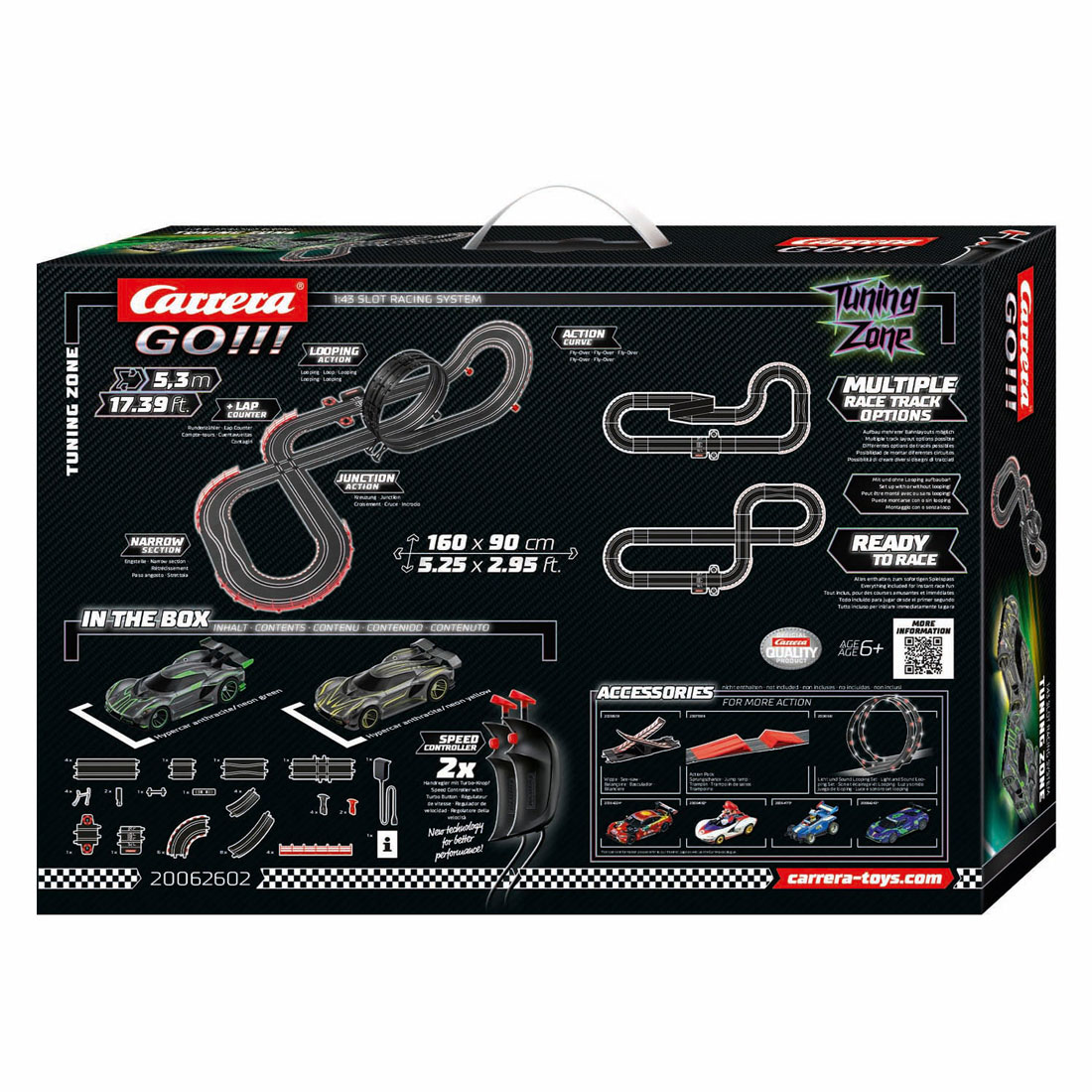 Carrera GO!!! Racebaan - Tuning Zone Carrera GO!!! Racebaan - Tuning Zone