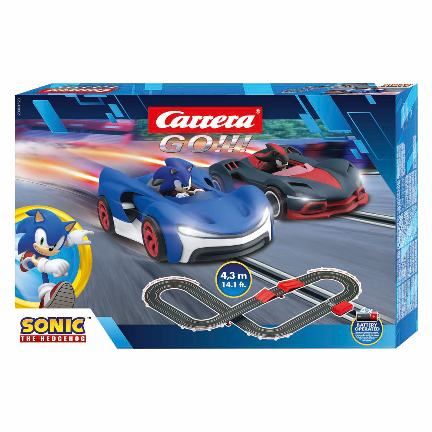 Carrera GO!!! Racebaan - Sonic the Hedgehog Carrera GO!!! Racebaan - Sonic the Hedgehog