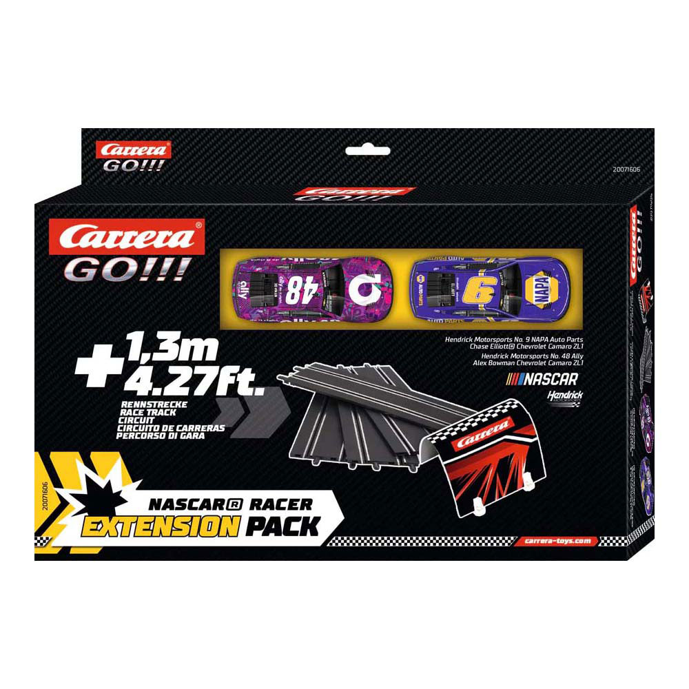 Carrera GO!!! Coffret d'extension de voiture de course Nascar 1:43