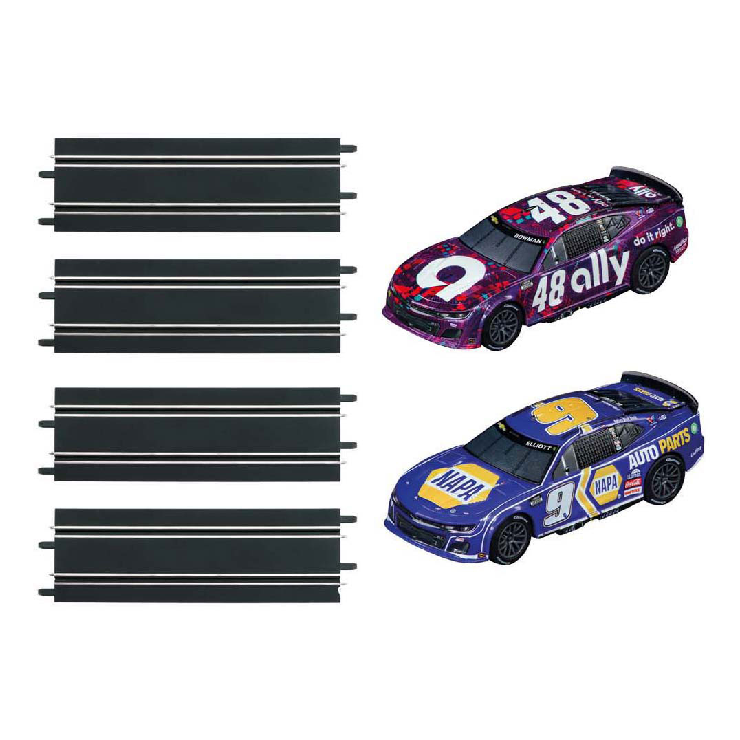 Carrera GO!!! Coffret d'extension de voiture de course Nascar 1:43