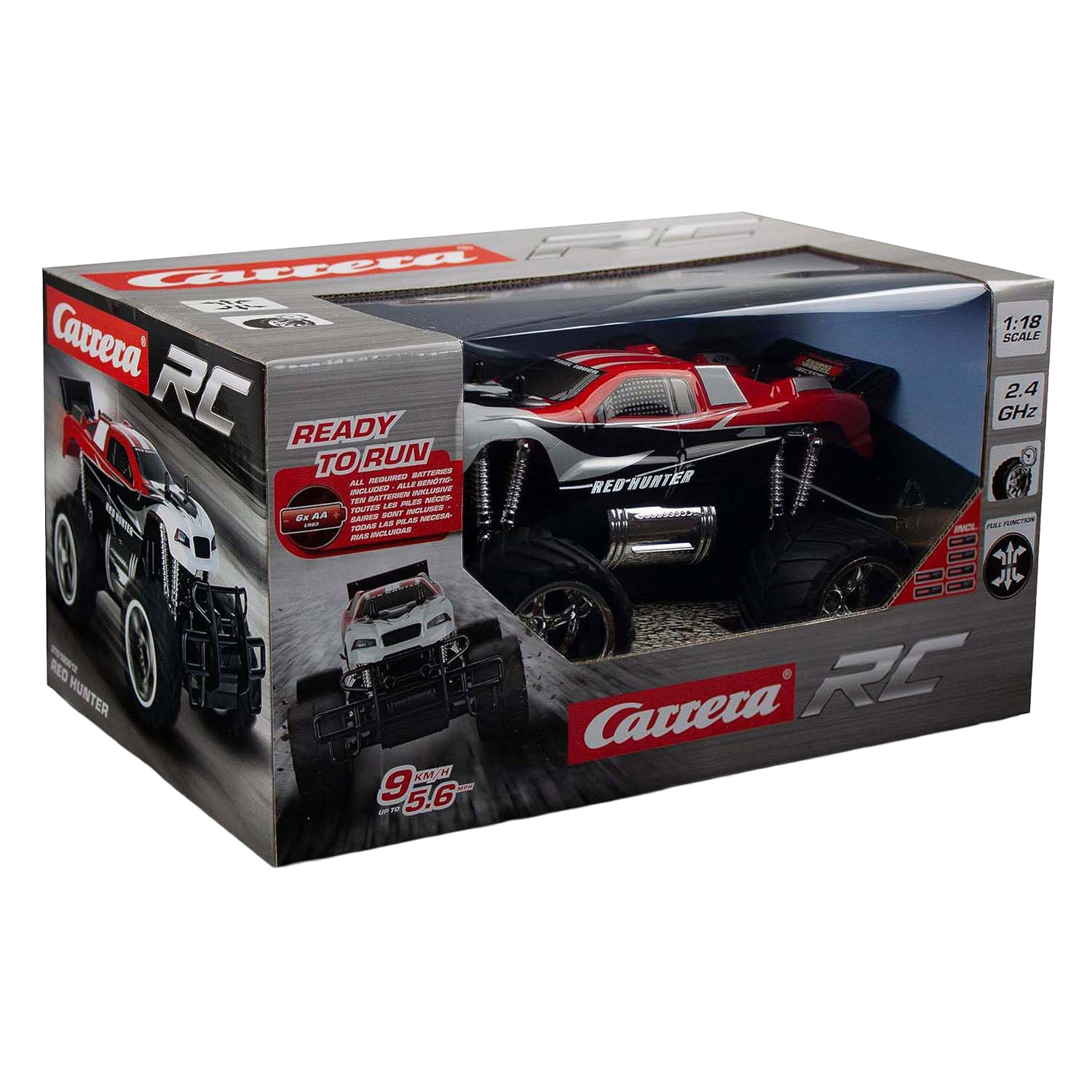 Carrera RC 2,4 GHz Red Hunter X - 1:18