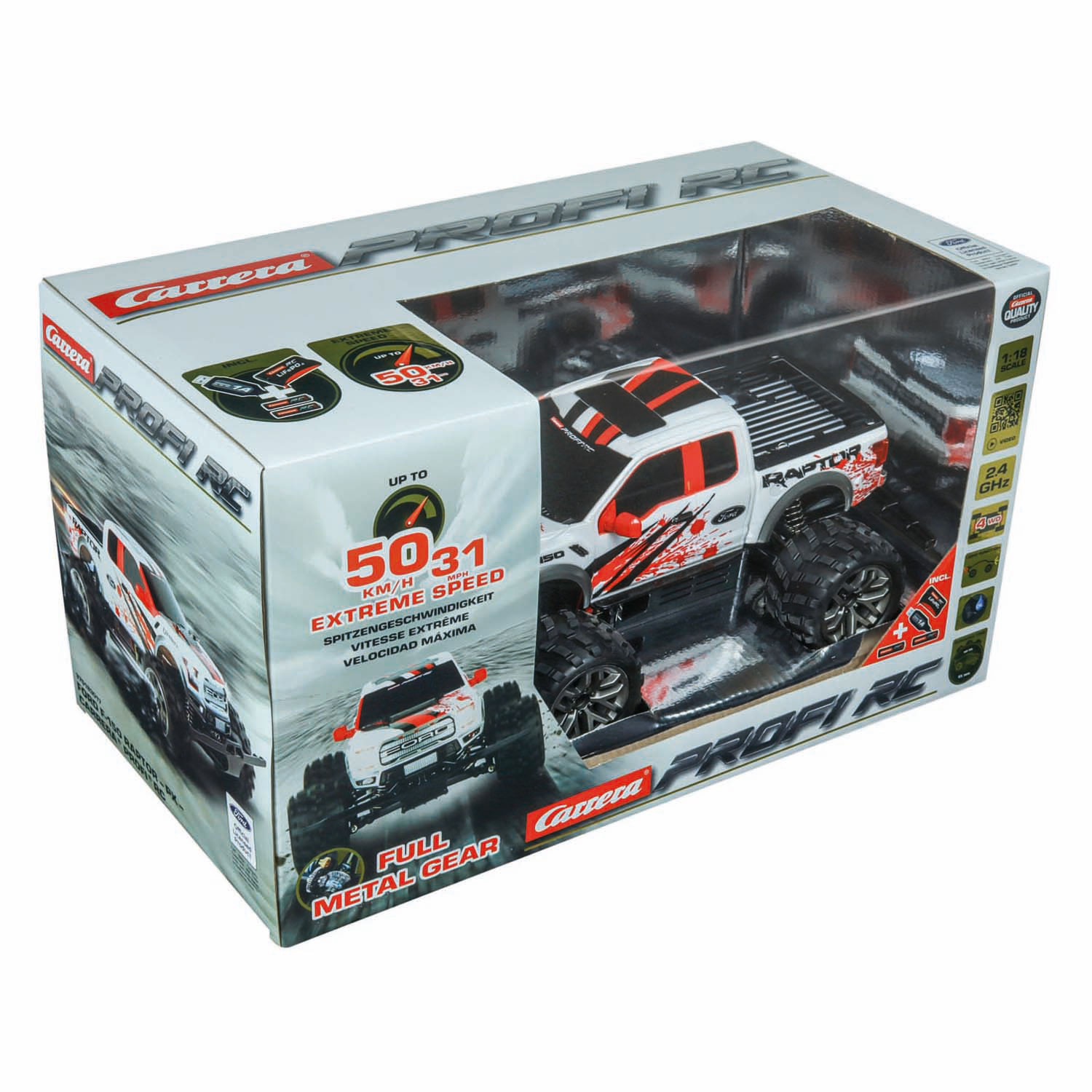 Carrera RC 2,4 GHz Ford F-150 Raptor -PX-