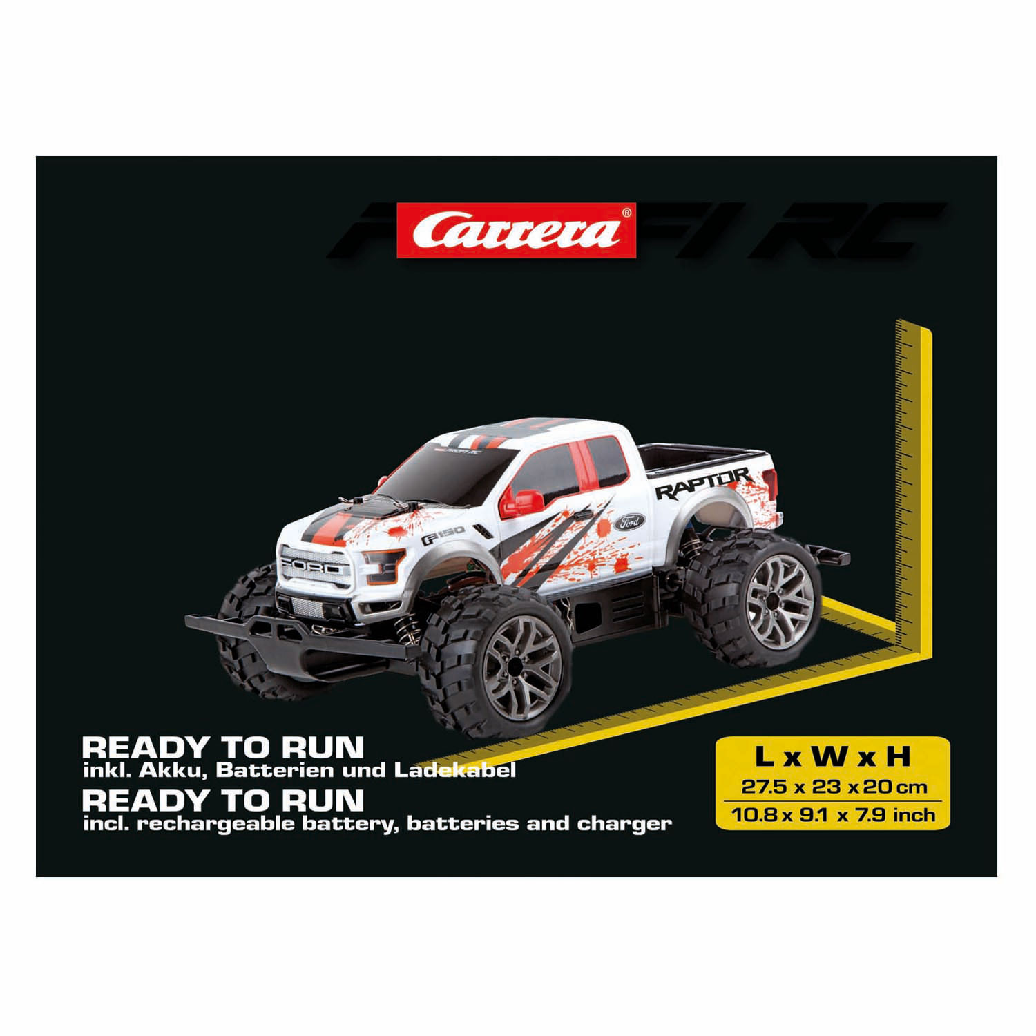 Carrera RC 2,4 GHz Ford F-150 Raptor -PX-