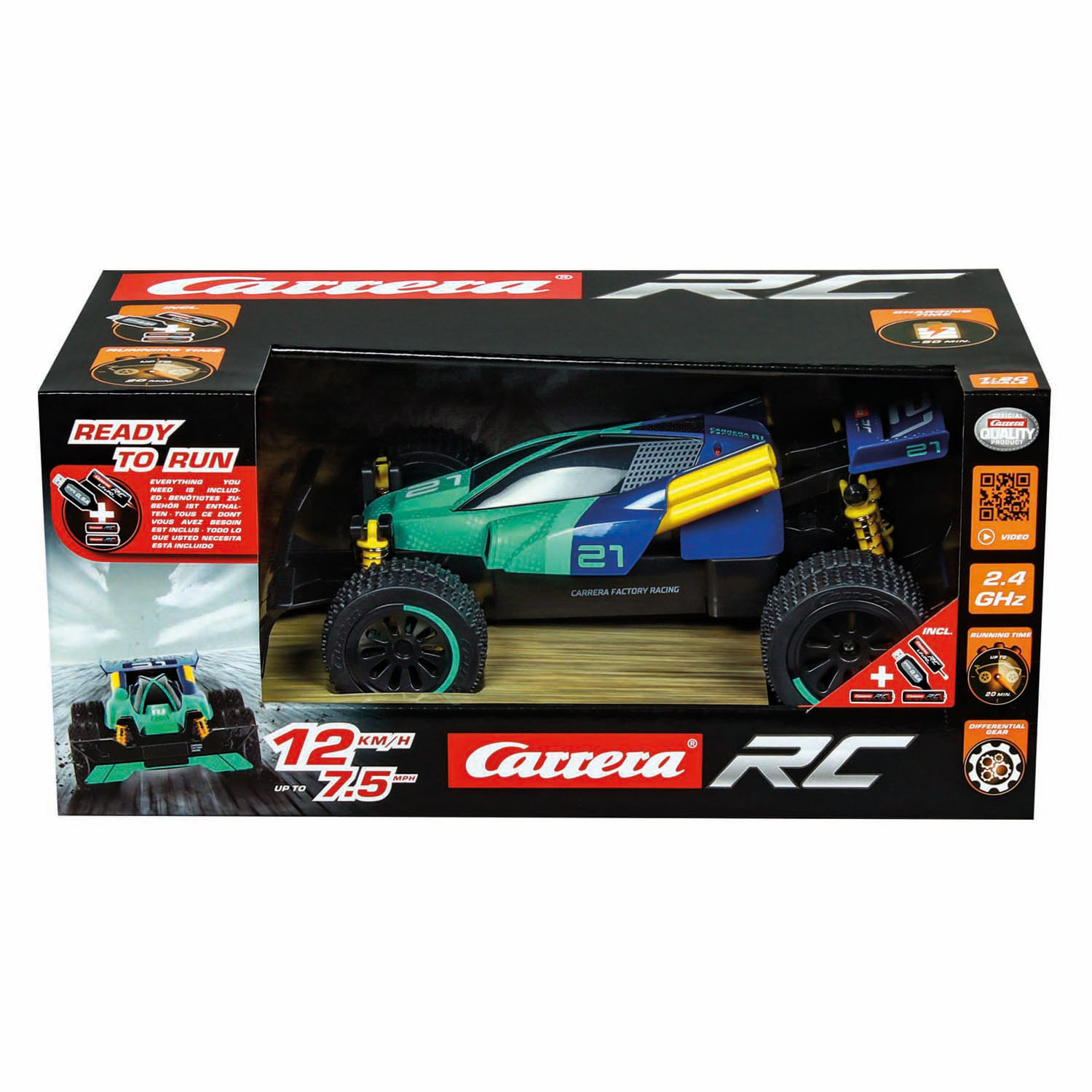 Carrera RC 2,4 GHz Carrera Factory Racing n° 21 - 1:20