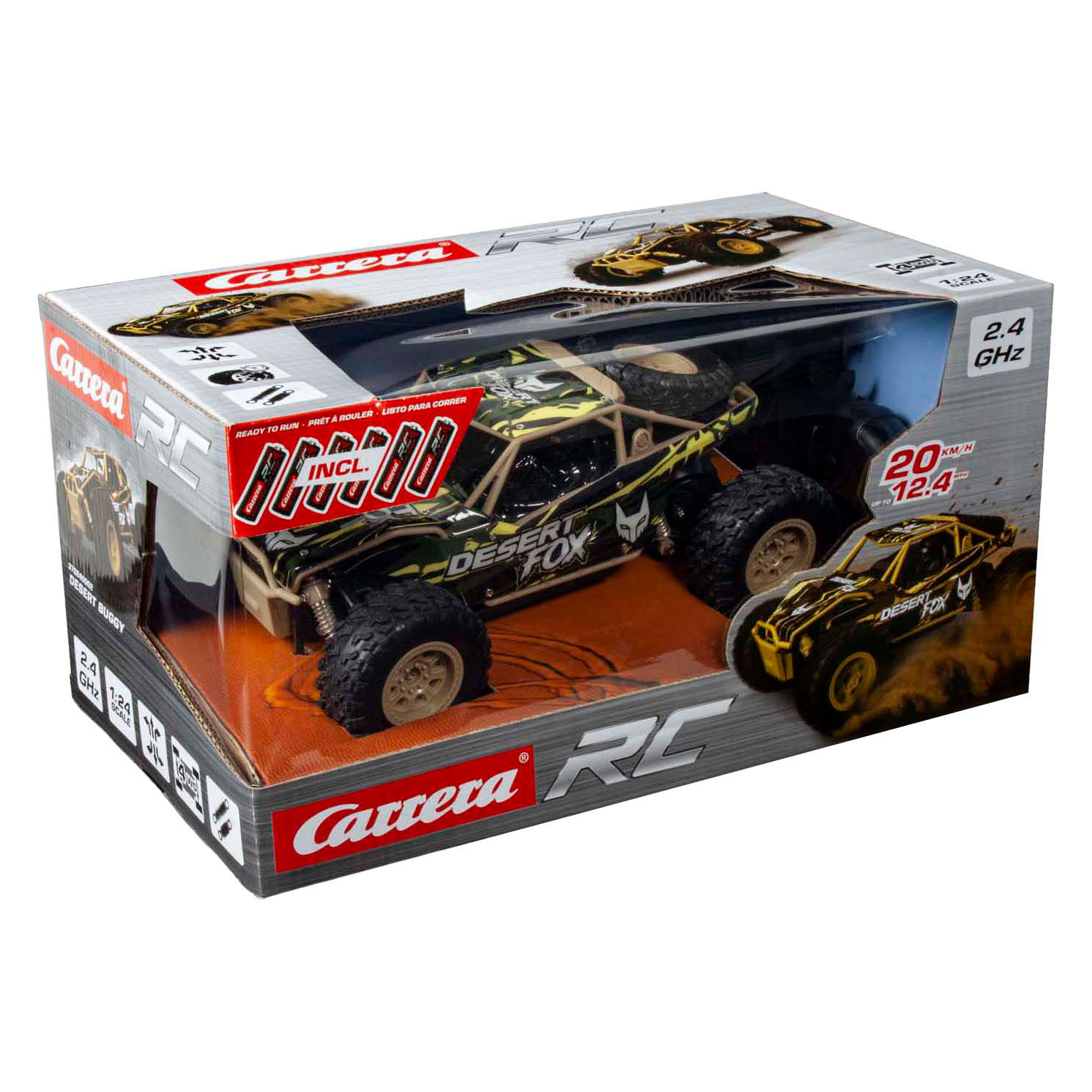 Buggy du désert Carrera RC 2,4 GHz - 1:24