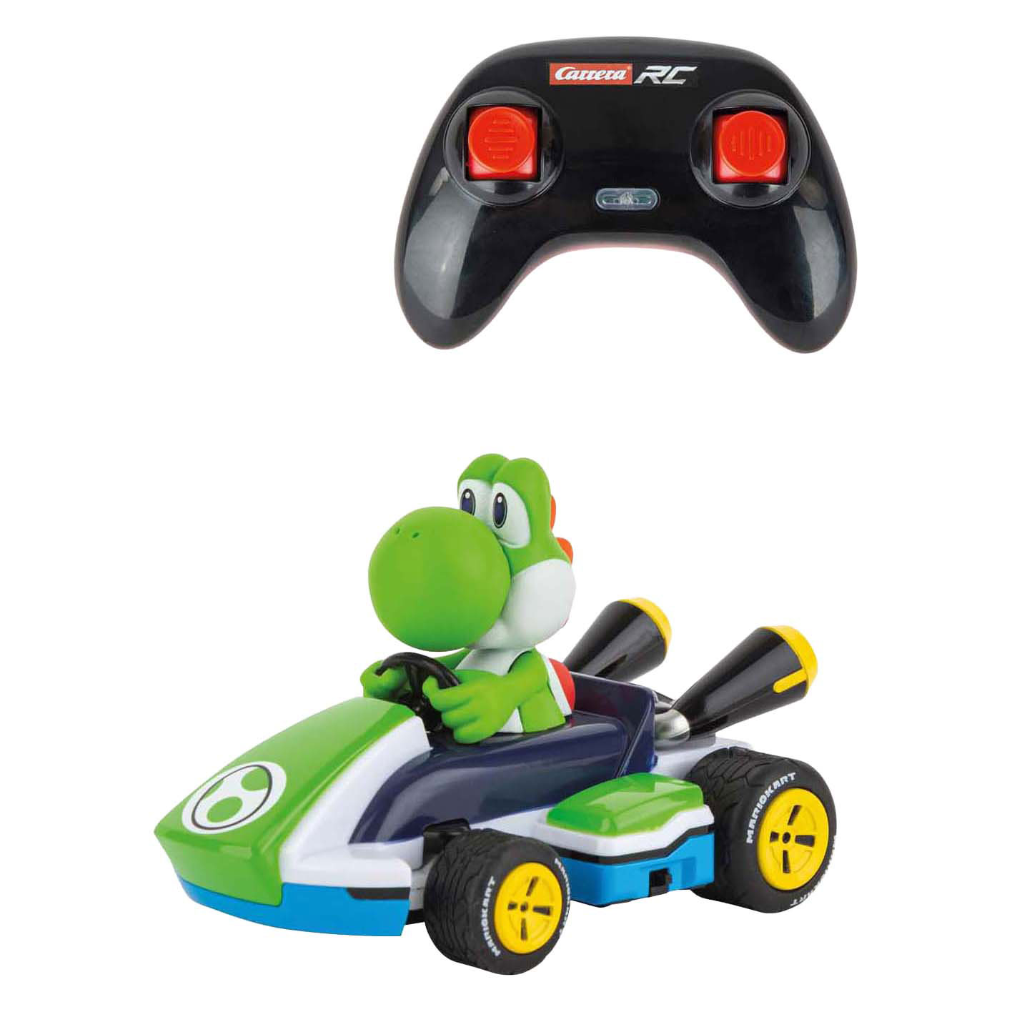 Kart de course Carrera RC 2,4 GHz Mario Kart(TM) 1:32 - Yoshi
