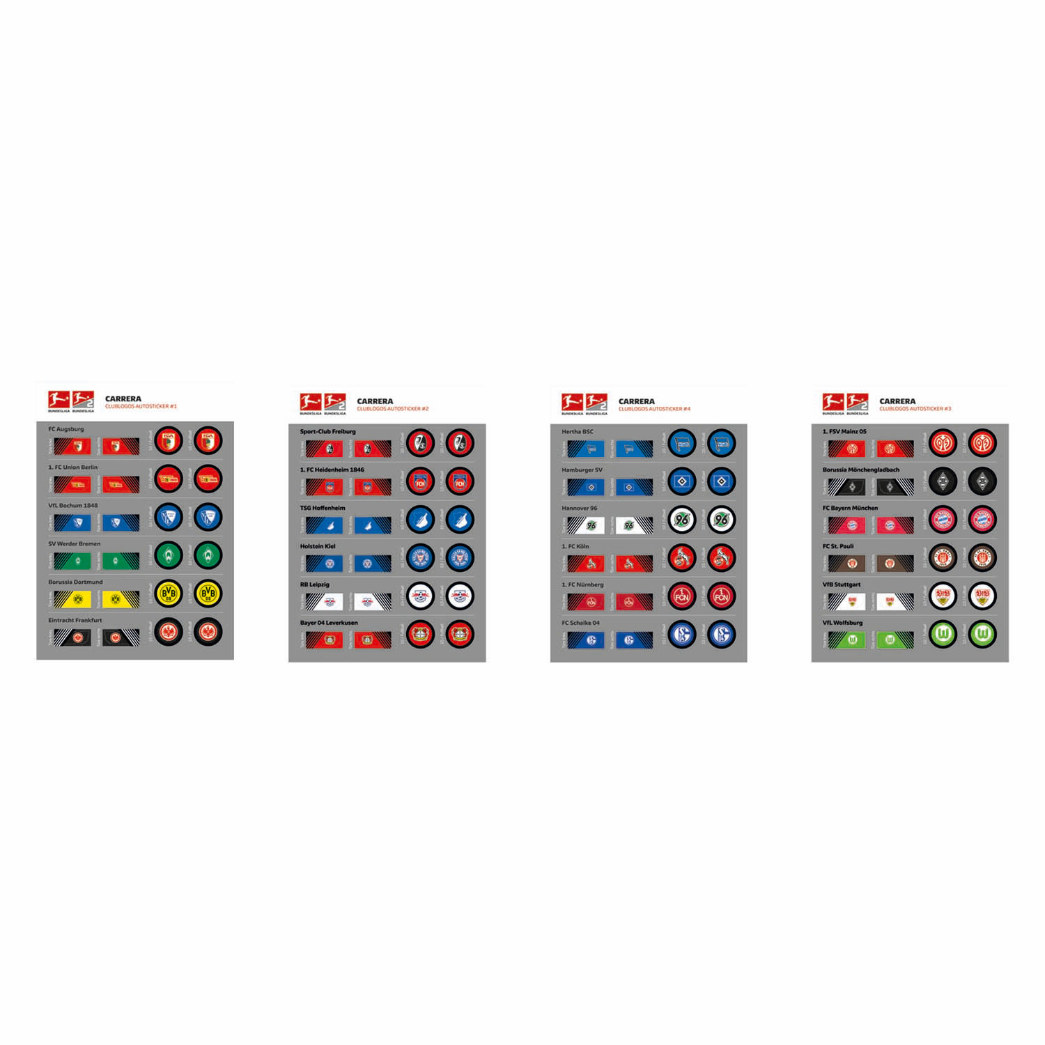 Ensemble de football Carrera RC 2,4 GHz Bundesliga