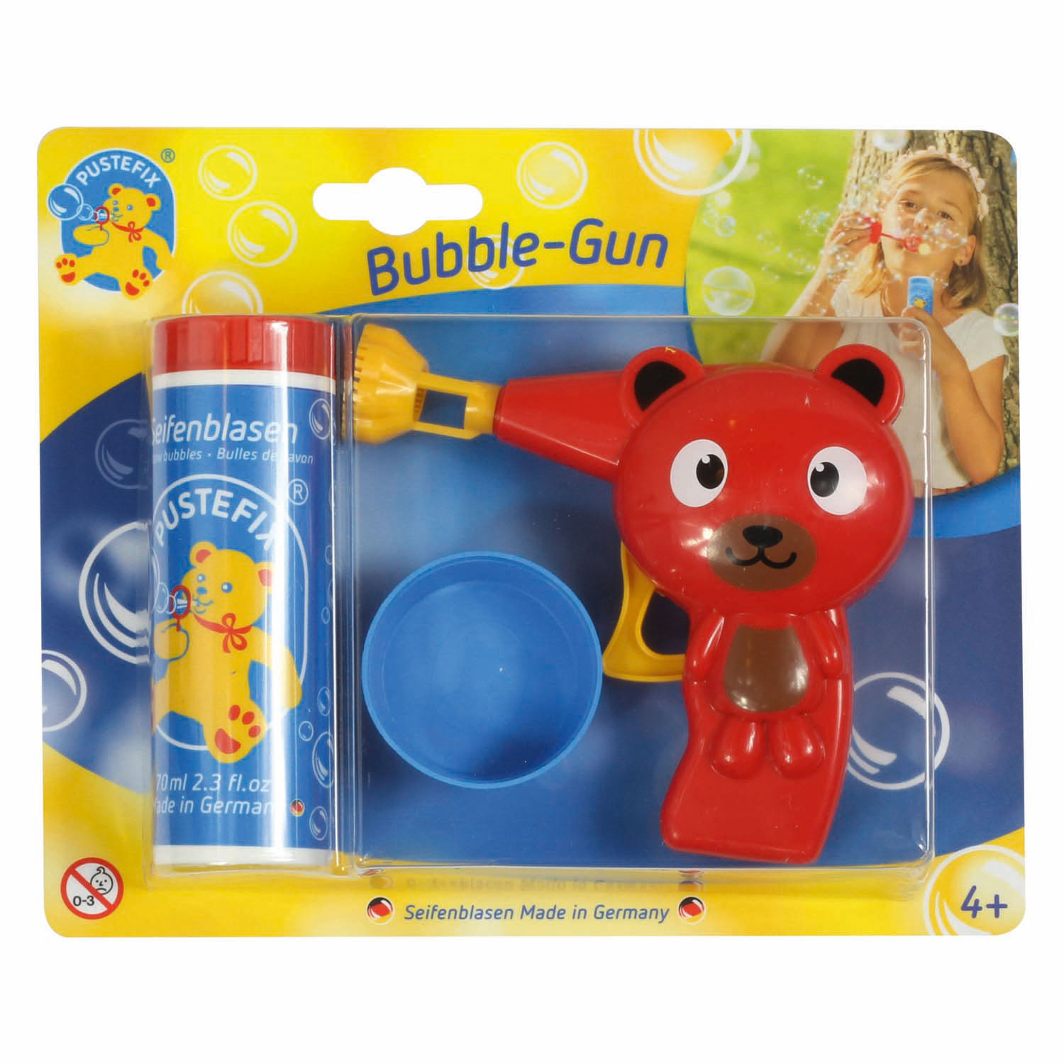 Pistolet à bulles PUSTEFIX