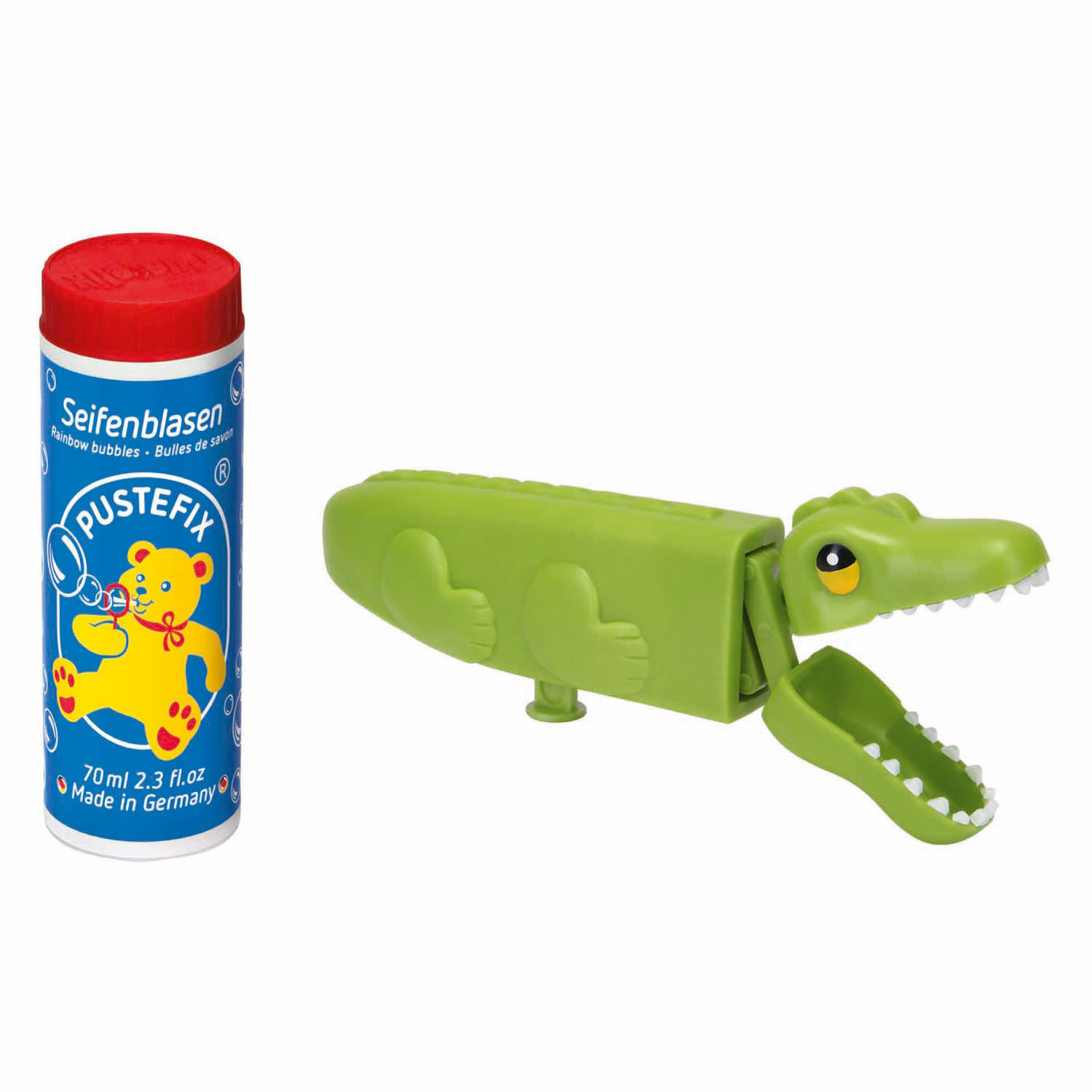 PUSTEFIX Bubblegator met Bellenblaas