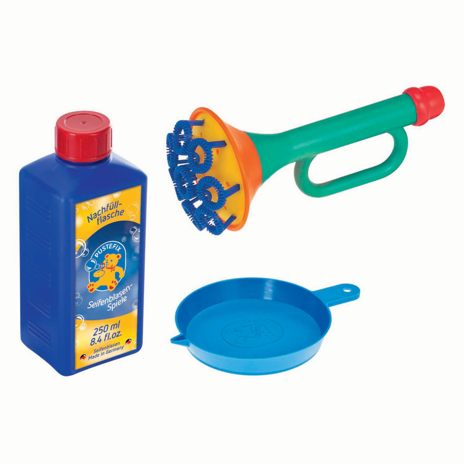 PUSTEFIX Multi Bubble Trompet met Bellenblaas