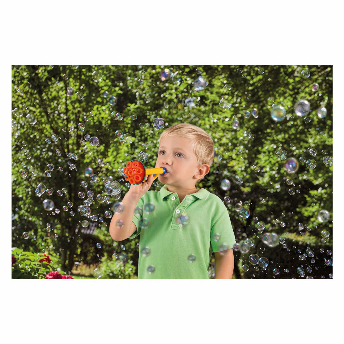 PUSTEFIX Multi Bubble Trompet met Bellenblaas