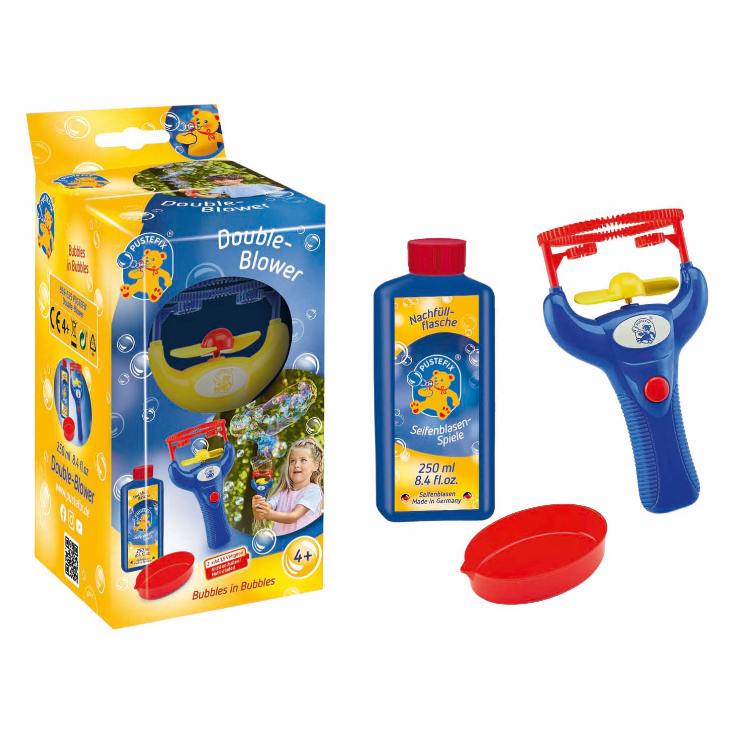 PUSTEFIX Double Blower Ventilator met Bellenblaas