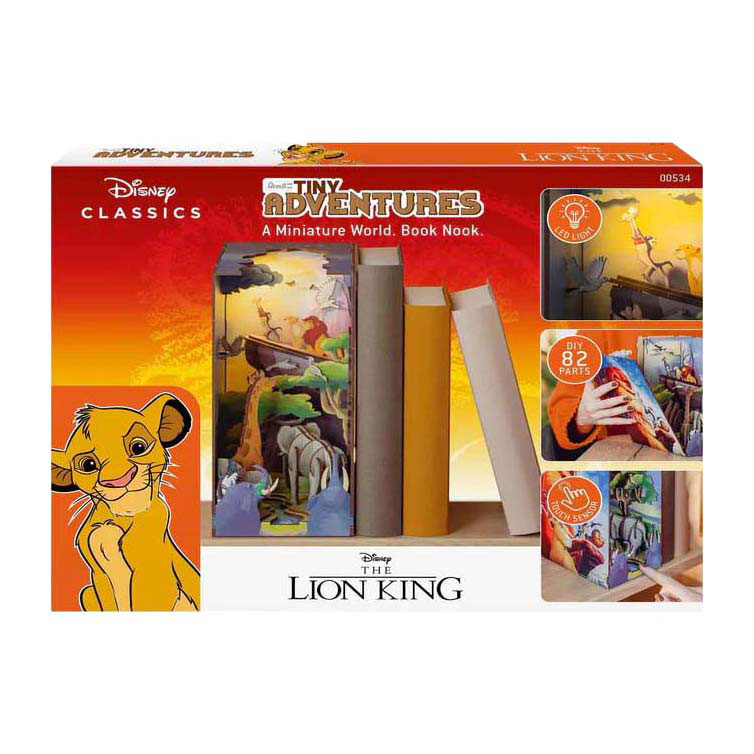 Revell - Tiny Adventures Book Nook Disney Lion King Revell - Tiny Adventures Book Nook Disney Lion King