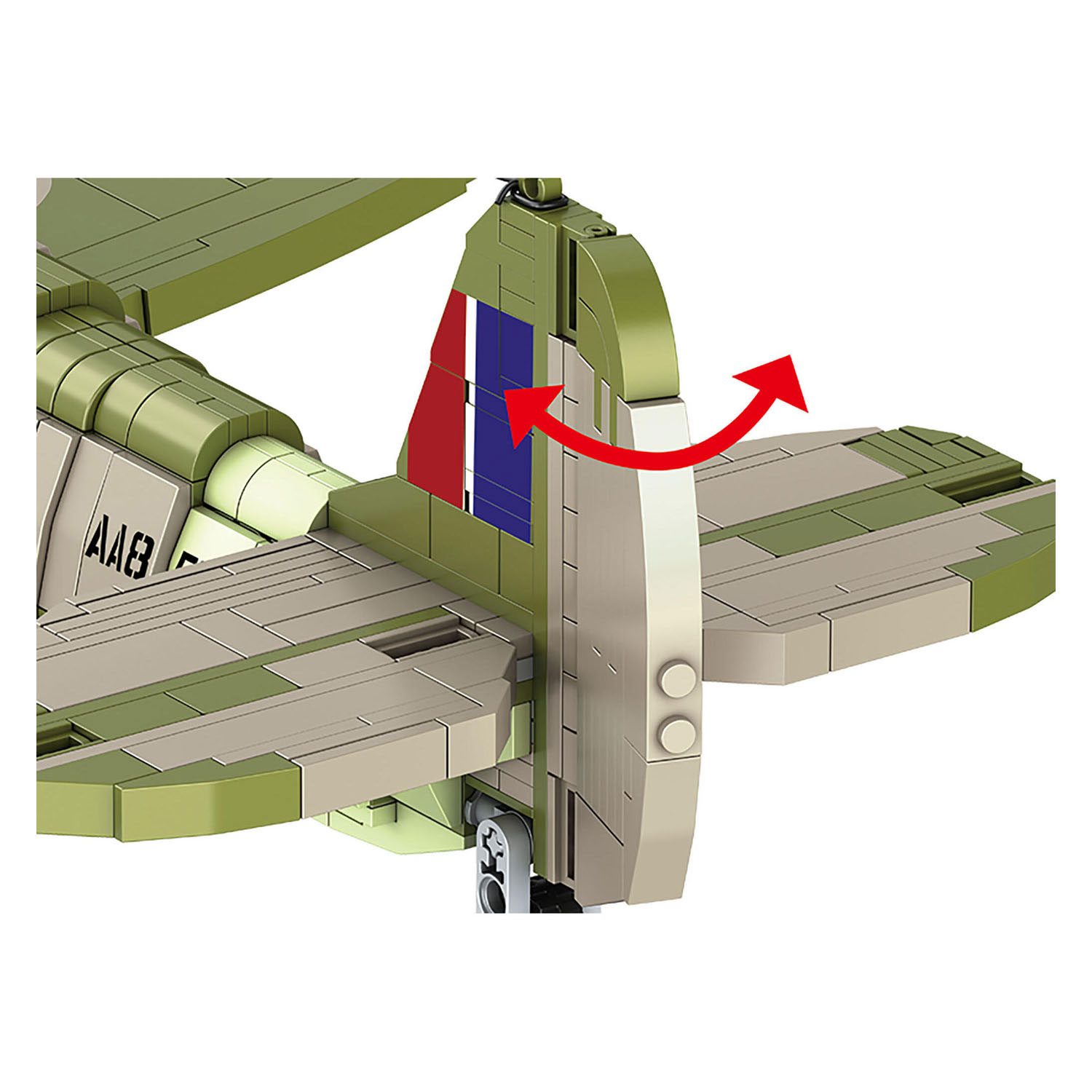 Revell Brick System Bouwblokjes Iron Maiden Spitfire MK.II Aces High 1:18 - 2802dlg.