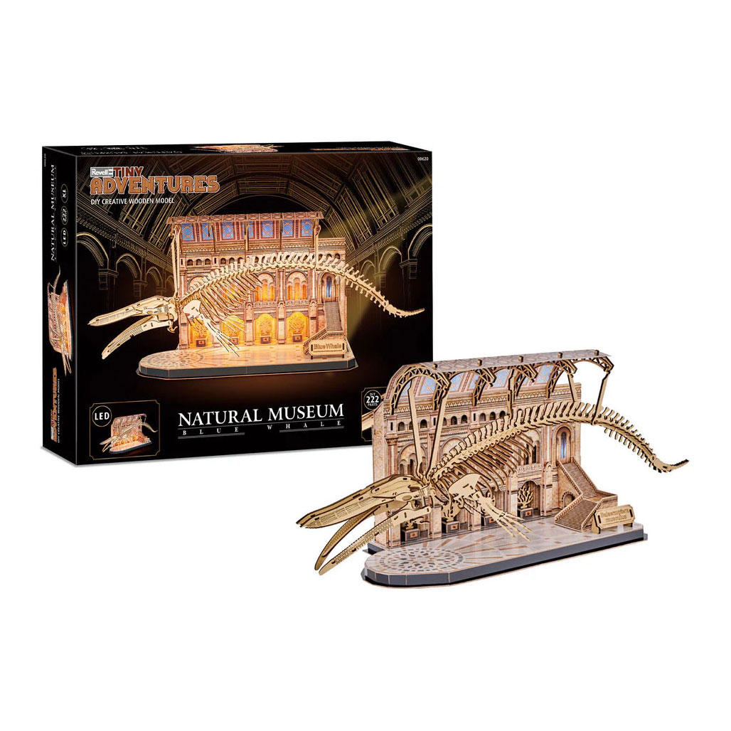Revell Tiny Adventures Natural Museum Blue Whale - 222dlg.