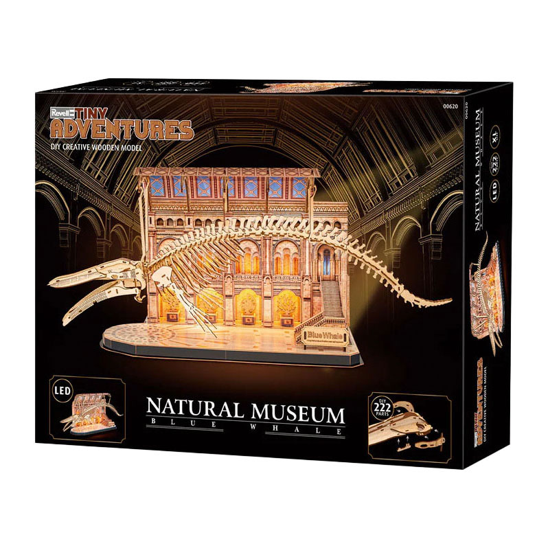 Revell Tiny Adventures Natural Museum Blue Whale - 222dlg.