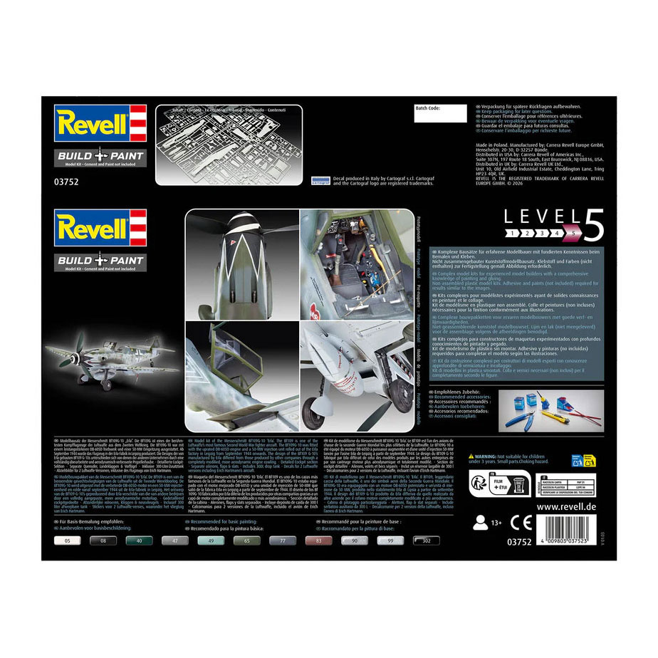 Revell Modelbouwpakket Messerschmitt Bf109G-10 Erla 1:32 - 147dlg