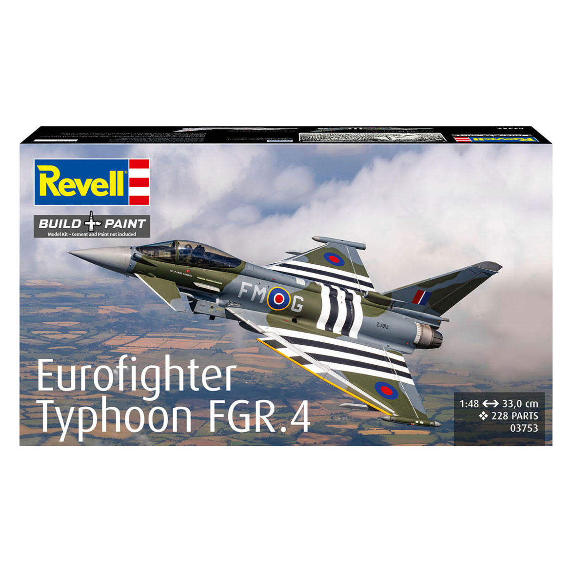 Revell Modelbouwpakket Eurofighter Typhoon FGR.4 1:48 - 228dlg.