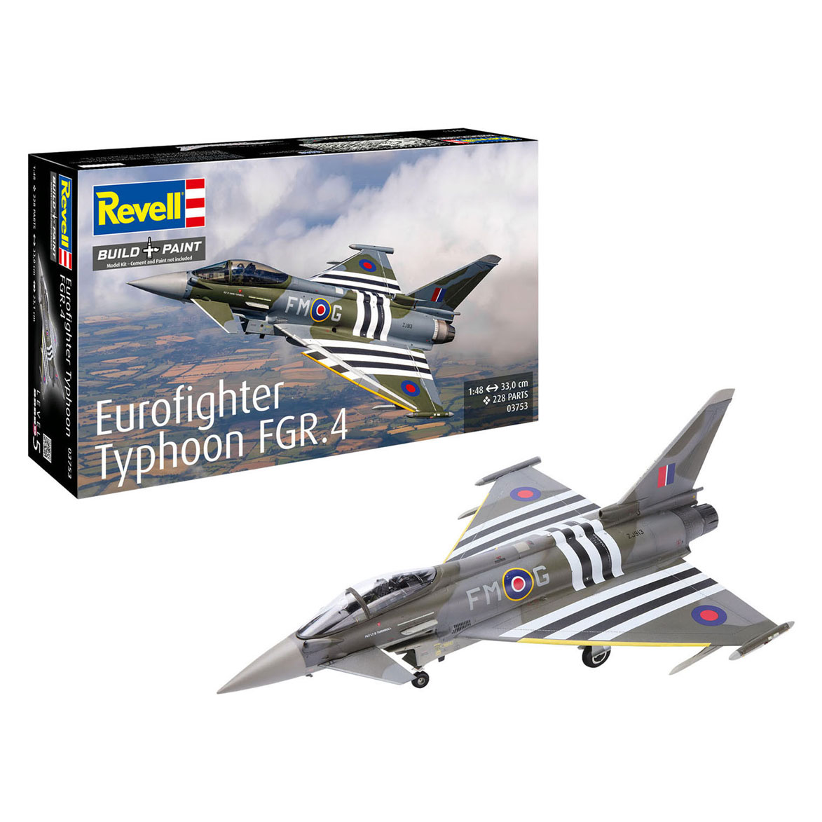 Revell Modelbouwpakket Eurofighter Typhoon FGR.4 1:48 - 228dlg.