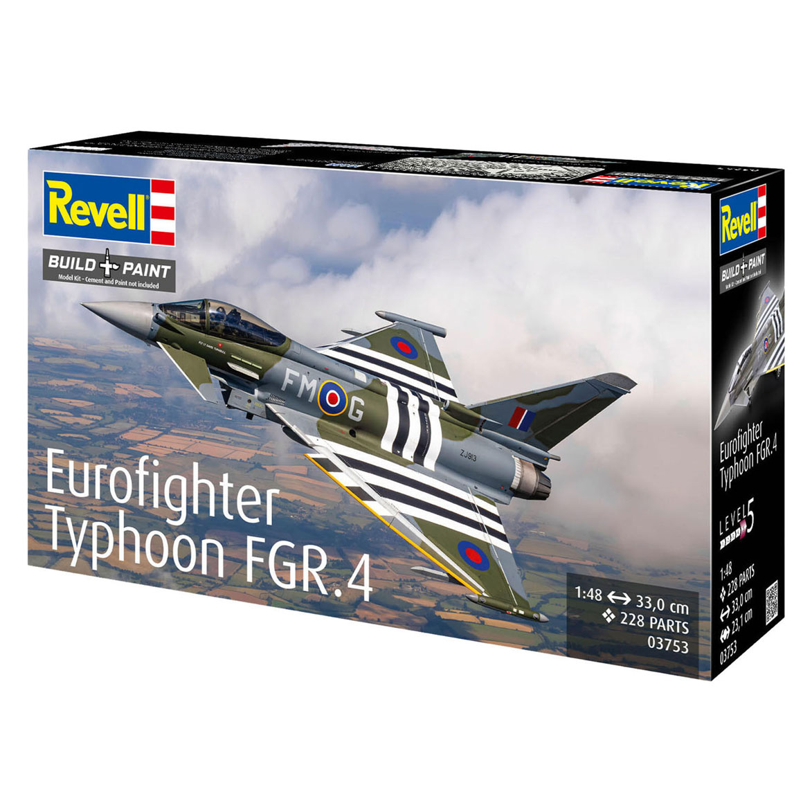 Revell Modelbouwpakket Eurofighter Typhoon FGR.4 1:48 - 228dlg.