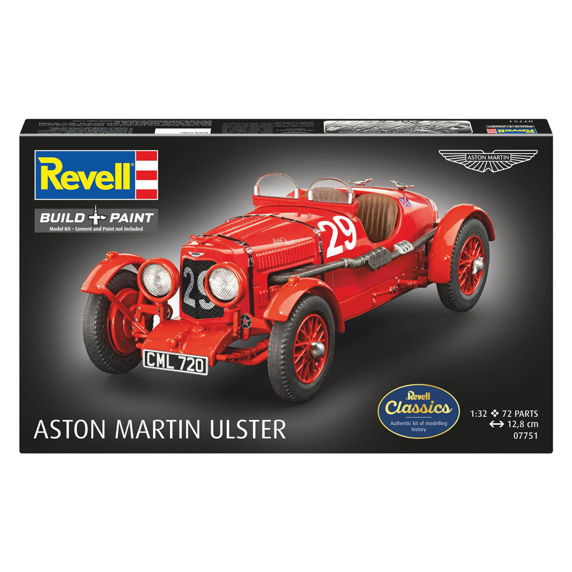 Revell Modelbouwpakket Aston Martin Ulster 1:32 - 72dlg.