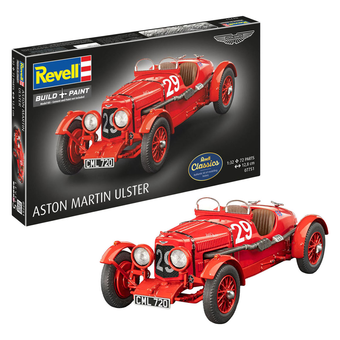Revell Modelbouwpakket Aston Martin Ulster 1:32 - 72dlg.