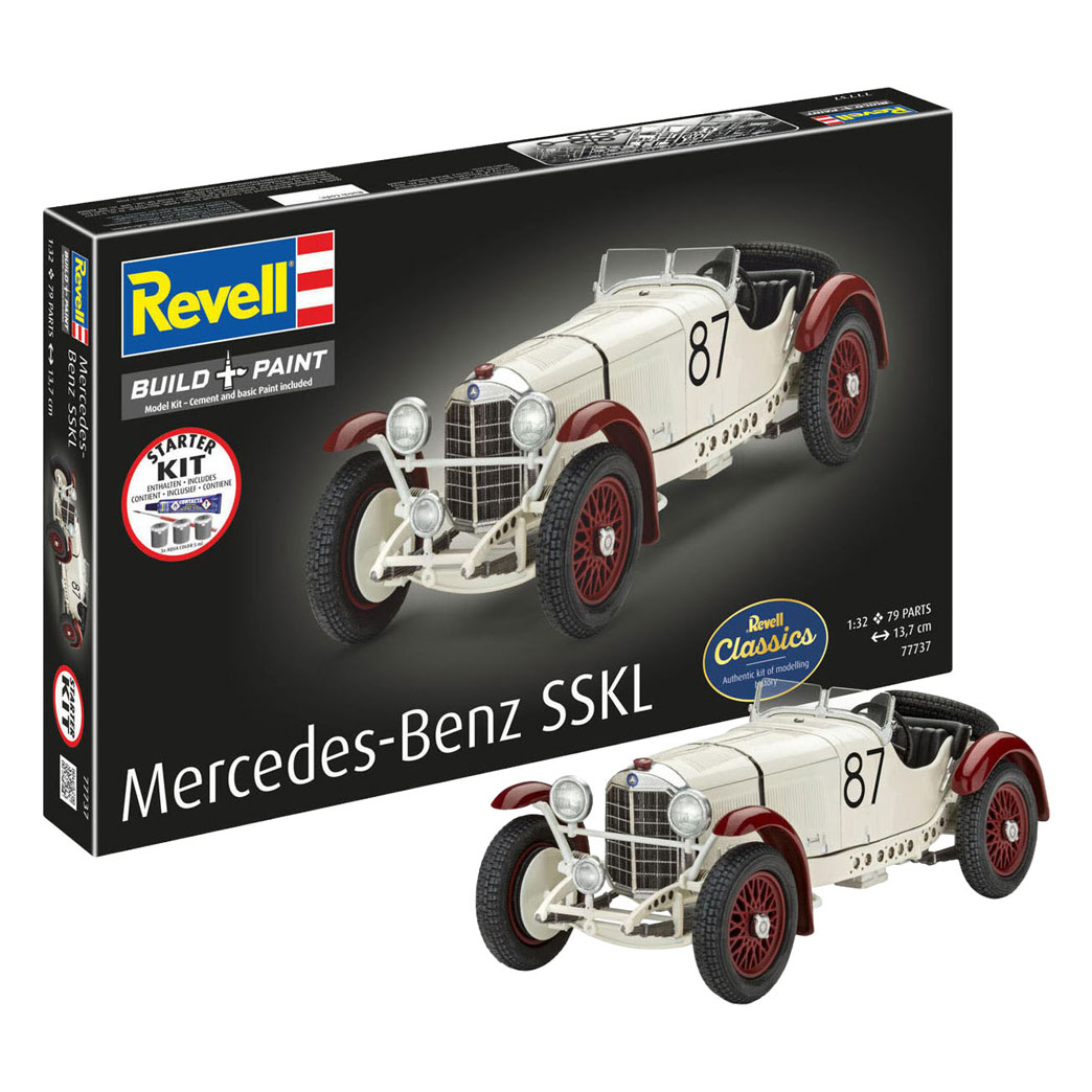 Revell Modelbouwpakket Starter Kit Mercedes-Benz SSKL 1:32 - 79dlg.