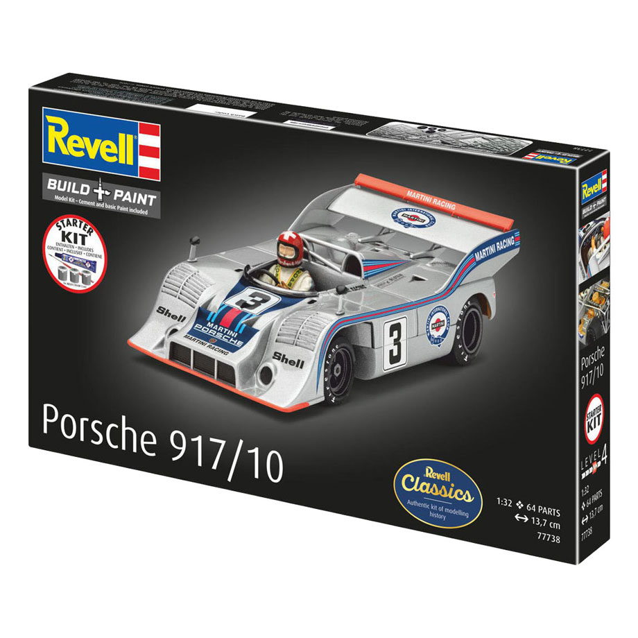 Revell Modelbouwpakket Starter Kit Porsche 917/10 1:32 - 64dlg.