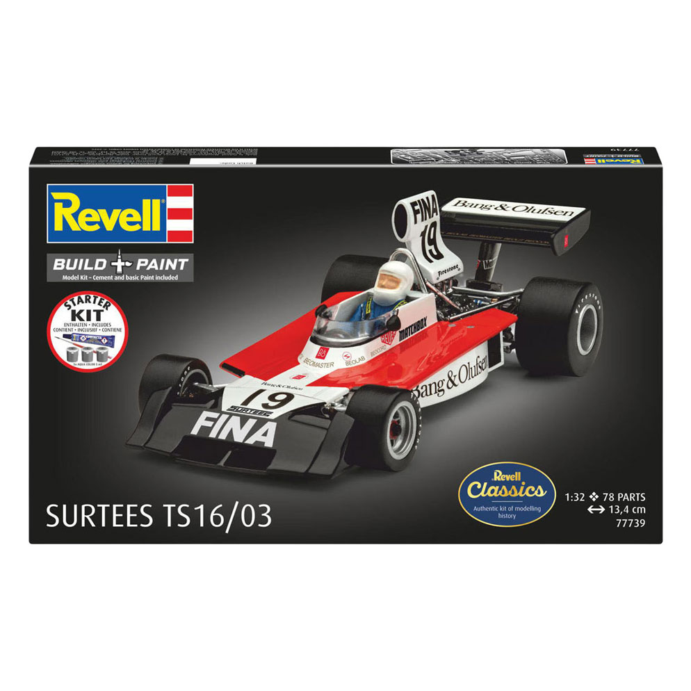 Revell Modelbouwpakket Starter Kit Surtees TS16/03 1:32 - 78dlg.