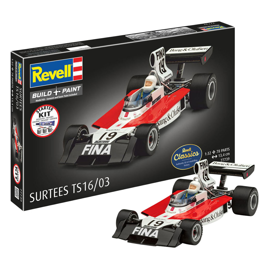 Revell Modelbouwpakket Starter Kit Surtees TS16/03 1:32 - 78dlg.
