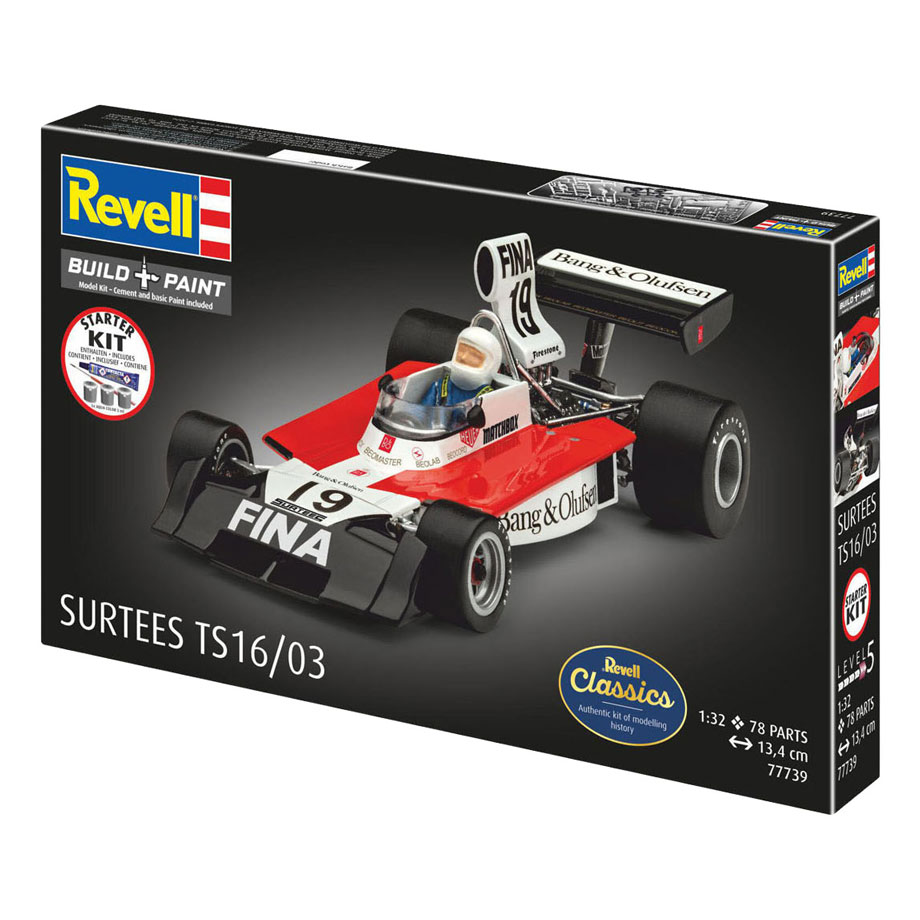Revell Modelbouwpakket Starter Kit Surtees TS16/03 1:32 - 78dlg.