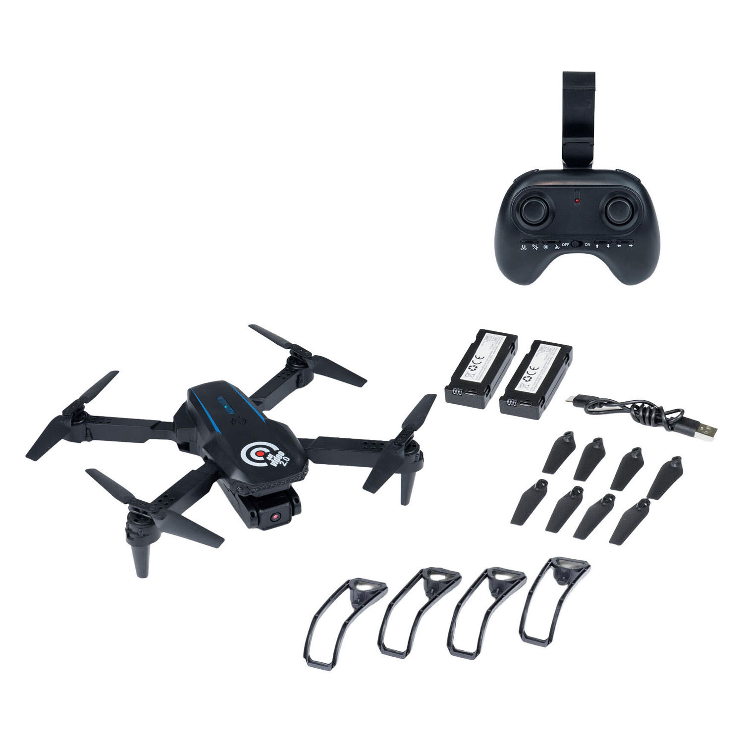 Revell RC 2,4 GHz Quadrocopter GO! Vidéo 2.0