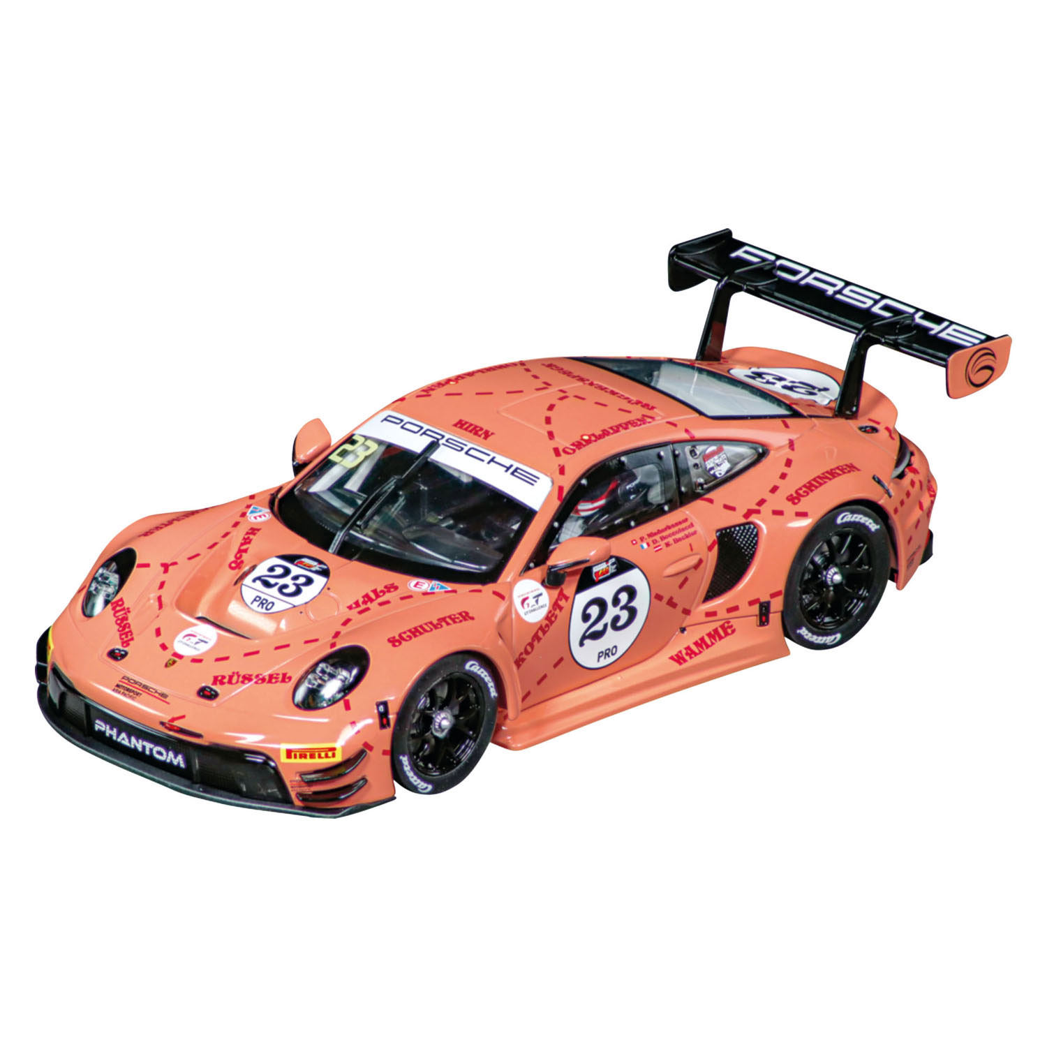 Carrera Digital Porsche 911 GT3 R Phantom Global Racing, n° 23 Suzuka 2025 - 1:24