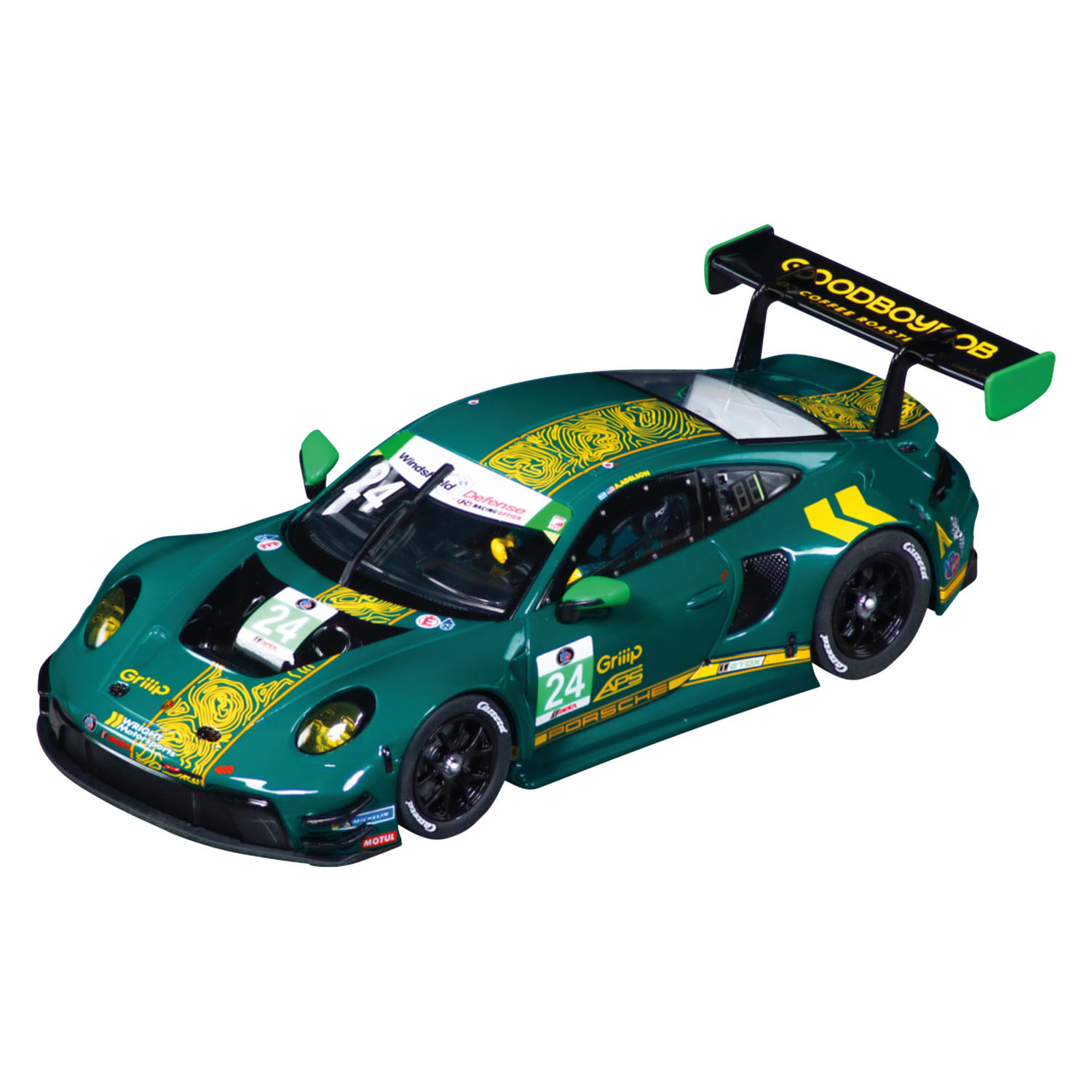 Carrera Digital Porsche 911 GT3 R Wright Motorsports, n° 24 - 1:32
