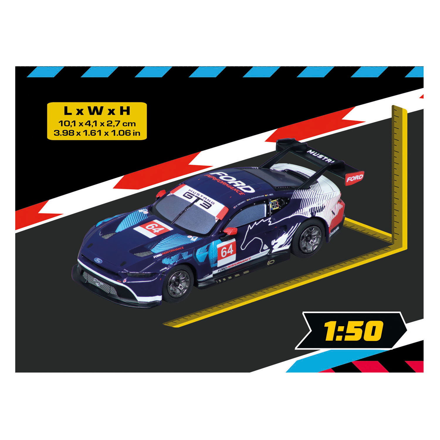 Carrera Hybrid Racebaan HyperDrive Fury - 1:50