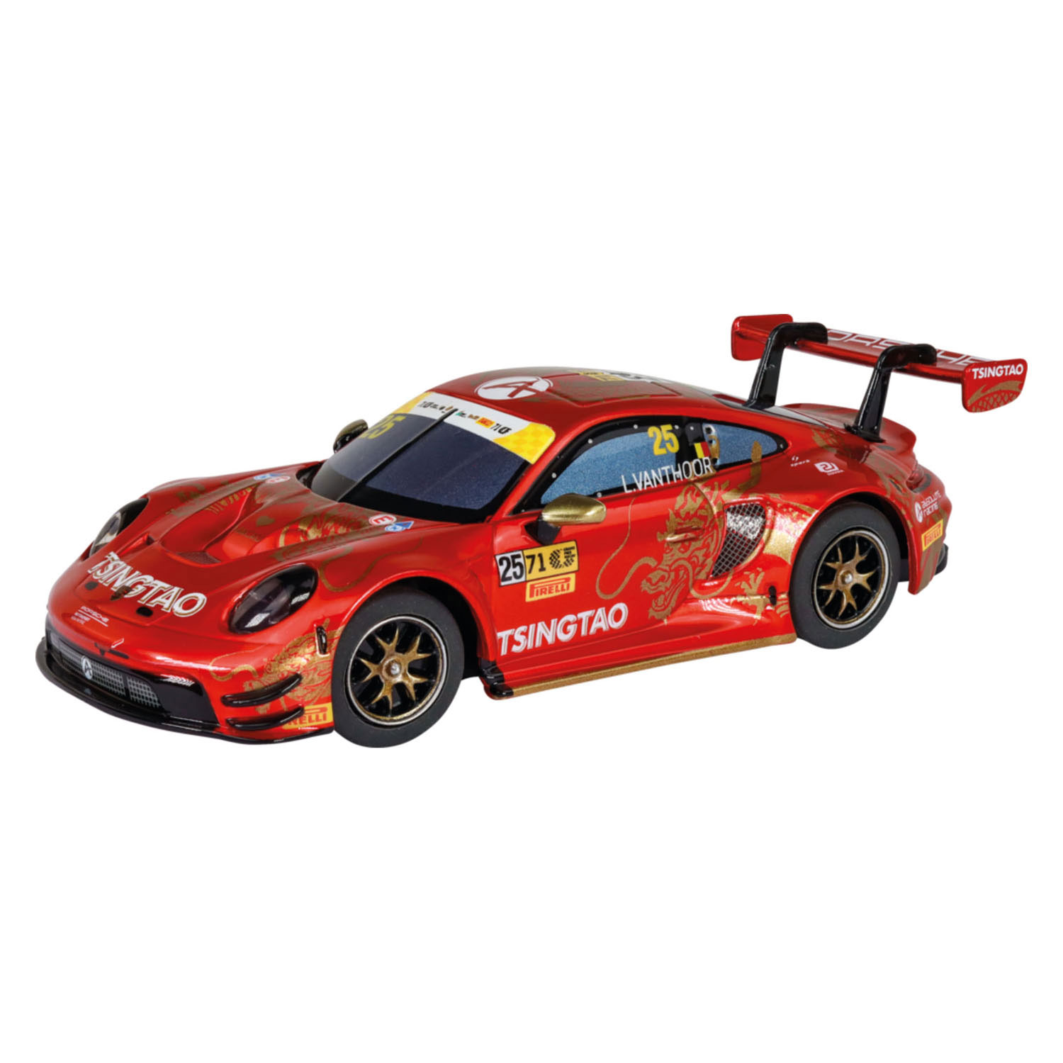 Carrera Hybrid Porsche 911 GT3 R Absolute Racing, No.25  Macao GP 2024 - 1:50
