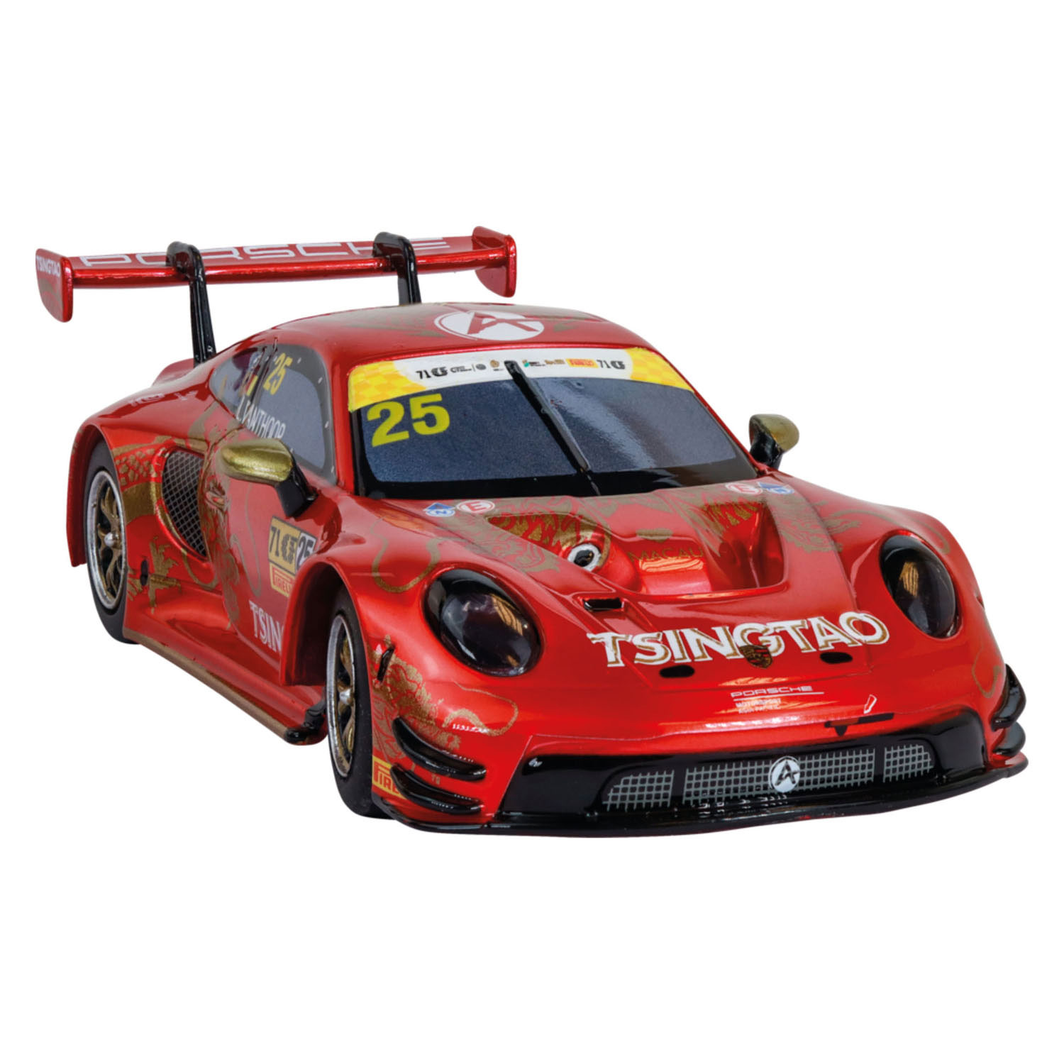 Carrera Hybrid Porsche 911 GT3 R Absolute Racing, No.25  Macao GP 2024 - 1:50