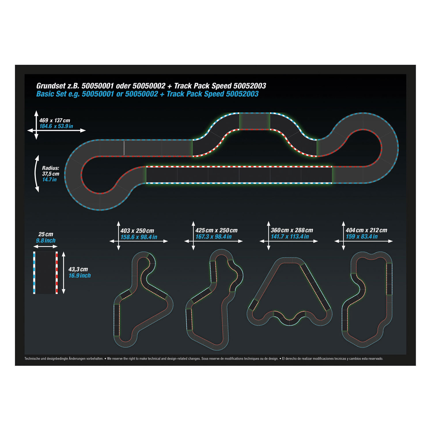 Carrera Hybrid Baanstukken Track Pack 1 - 10dlg.