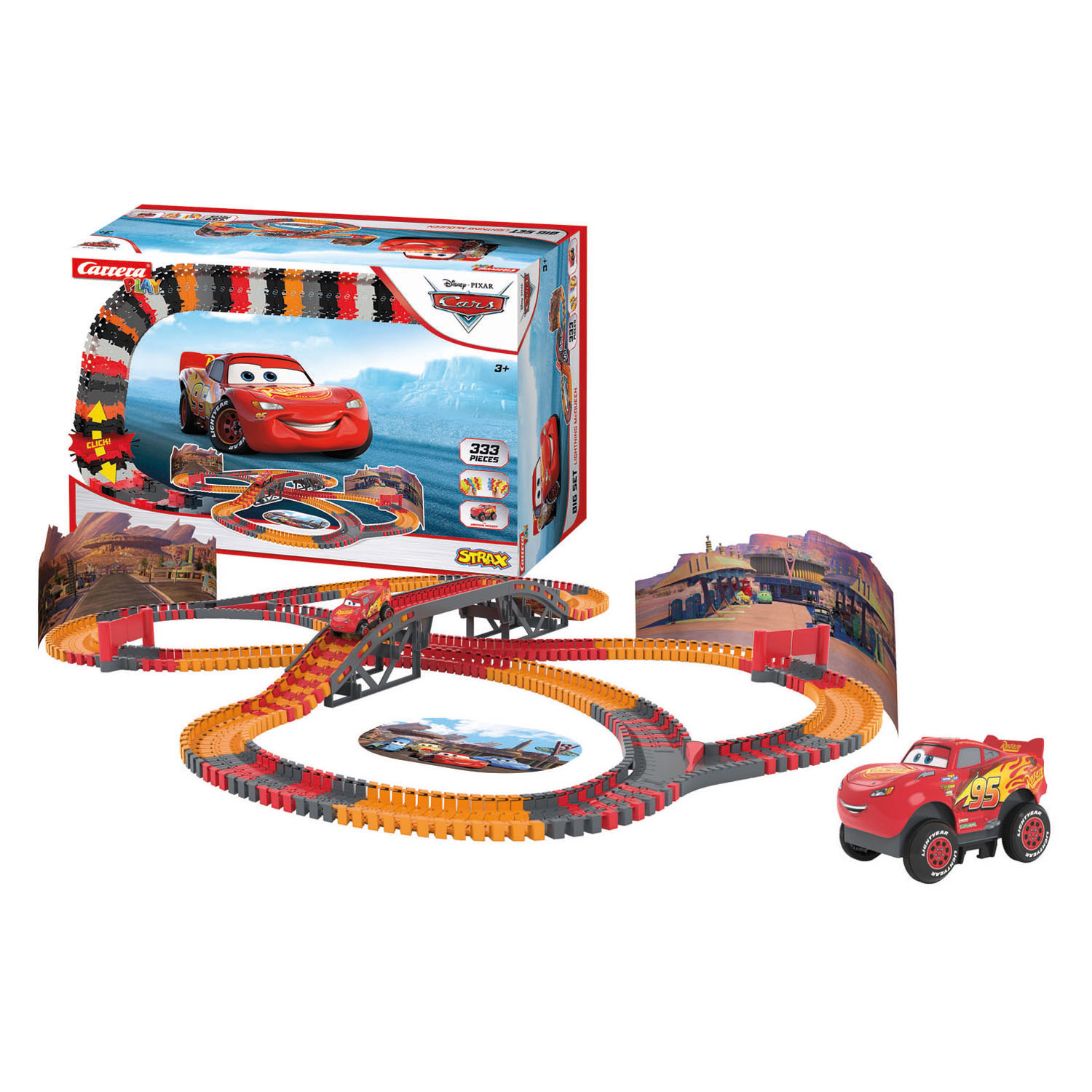 Carrera Racebaan Disney Pixar Cars Big set - 333dlg.
