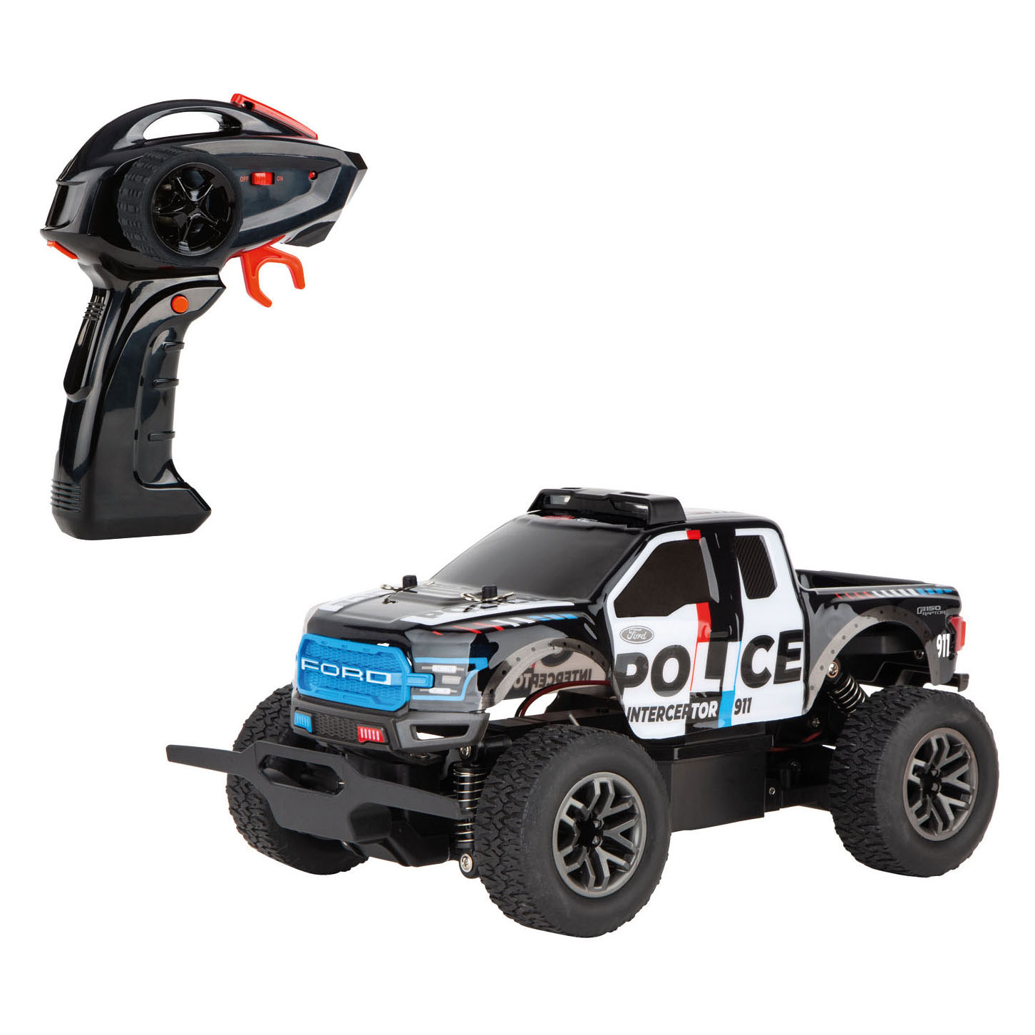 Carrera RC 2,4GHz Ford F-150 Raptor Police - 1:18