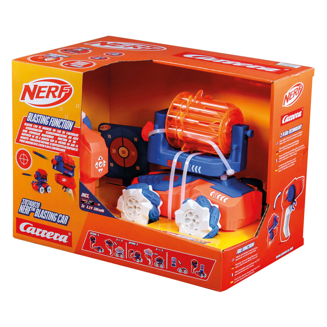 Carrera RC 2,4GHz Nerf Blasting Car
