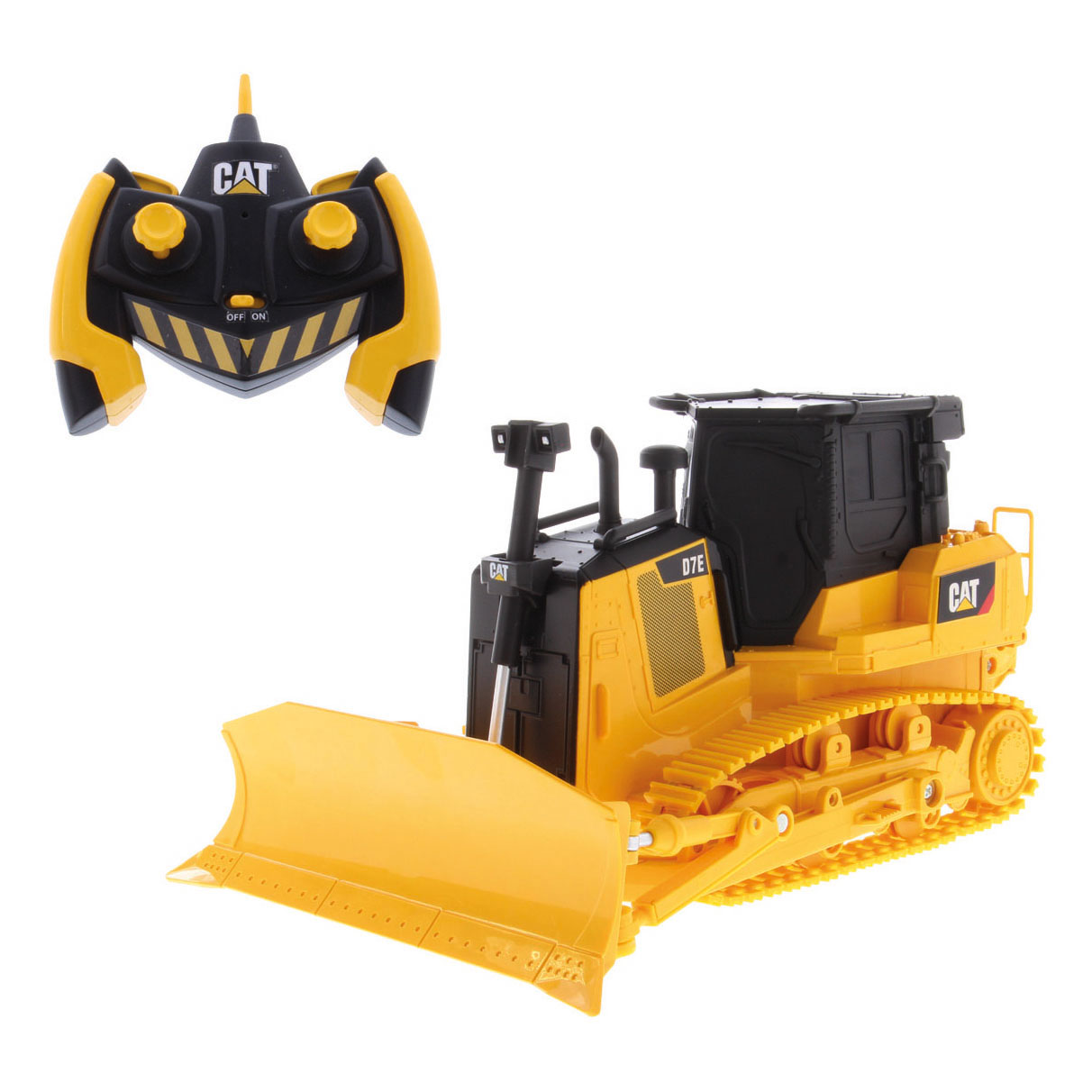 Carrera RC 2,4 GHZ Cat D7E Bulldozer - 1:35