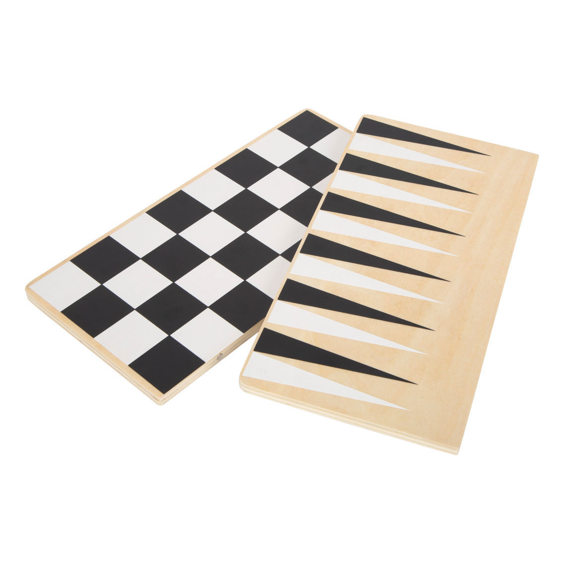 Small Foot - Jeu d'échecs et de backgammon (édition dorée)