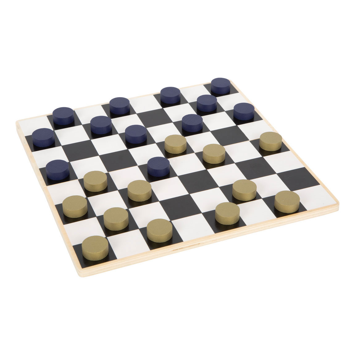 Small Foot - Jeu d'échecs et de backgammon (édition dorée)