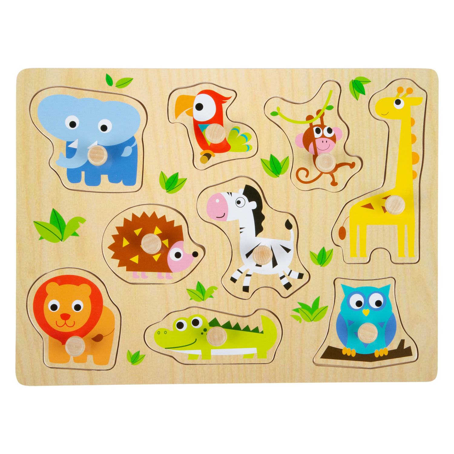 Puzzle en bois Nijntje , puzzle de formes - speelgoed éducatifs