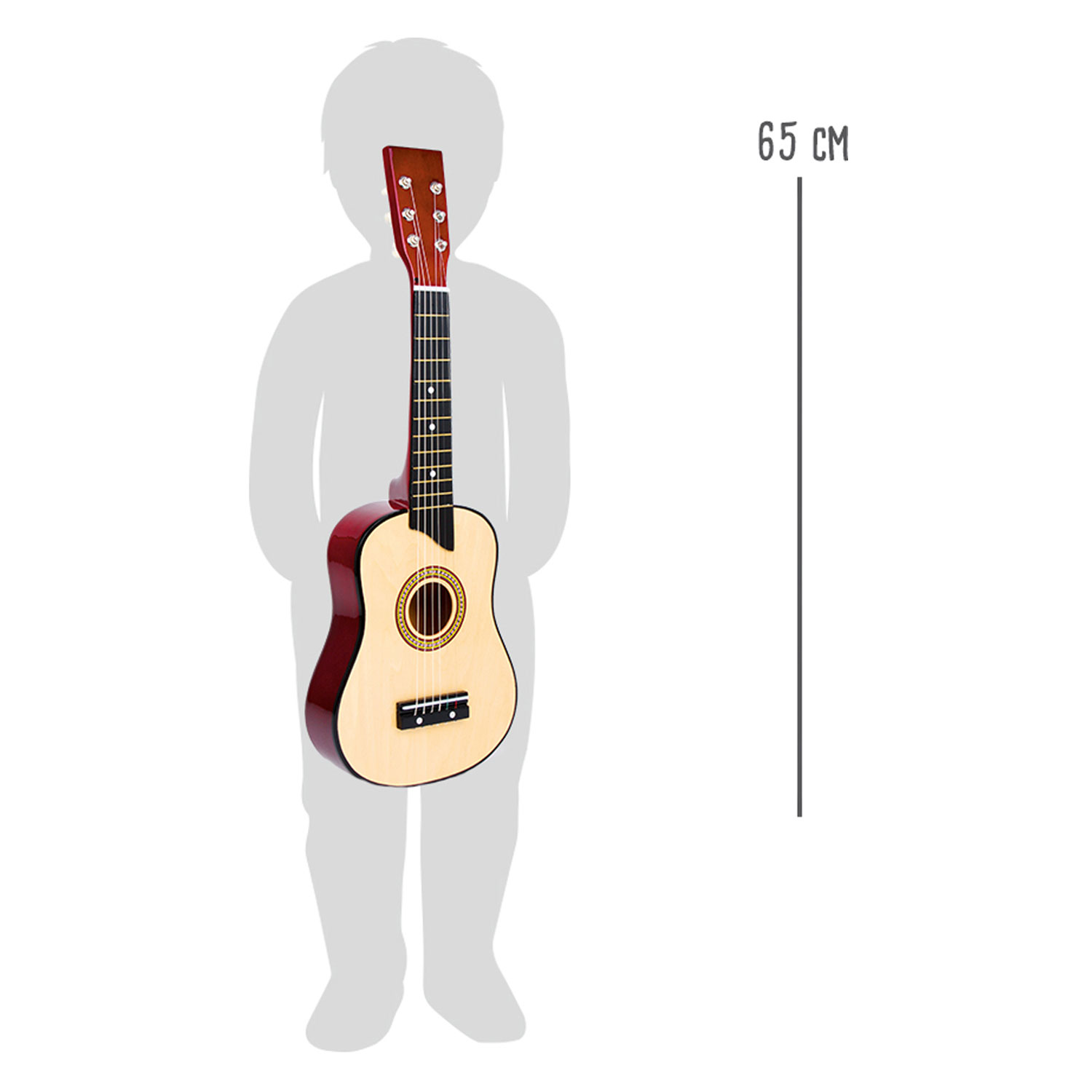 Small Foot - Holzgitarre Classic, 65cm
