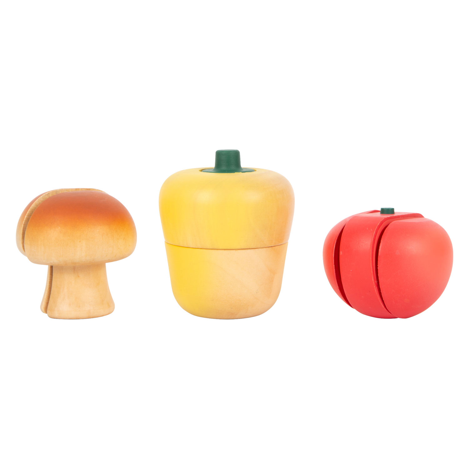 Small Foot - Cut and Play Food-Gemüse-Set aus Holz, 13dlg.