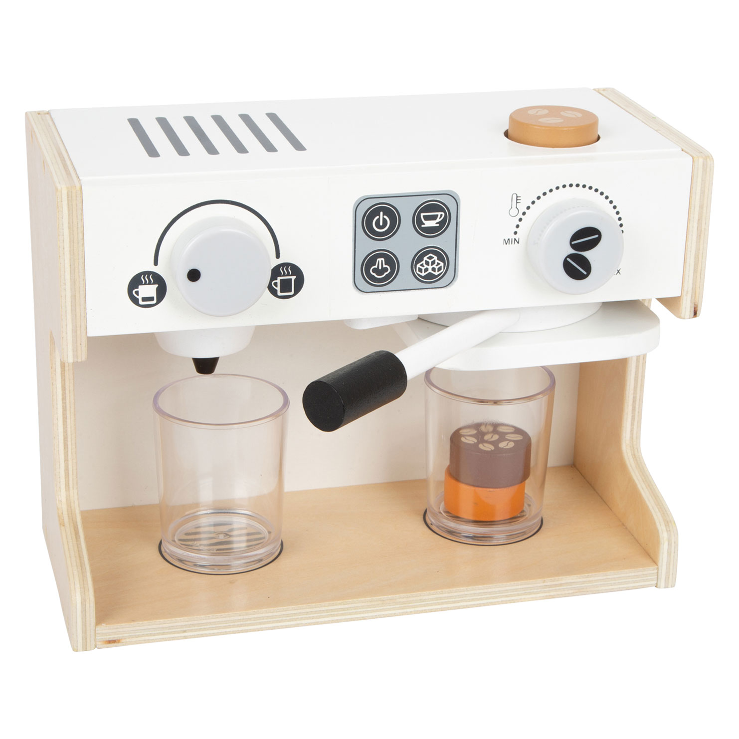Small Foot - Machine à café Bistro en bois, 9 pcs.